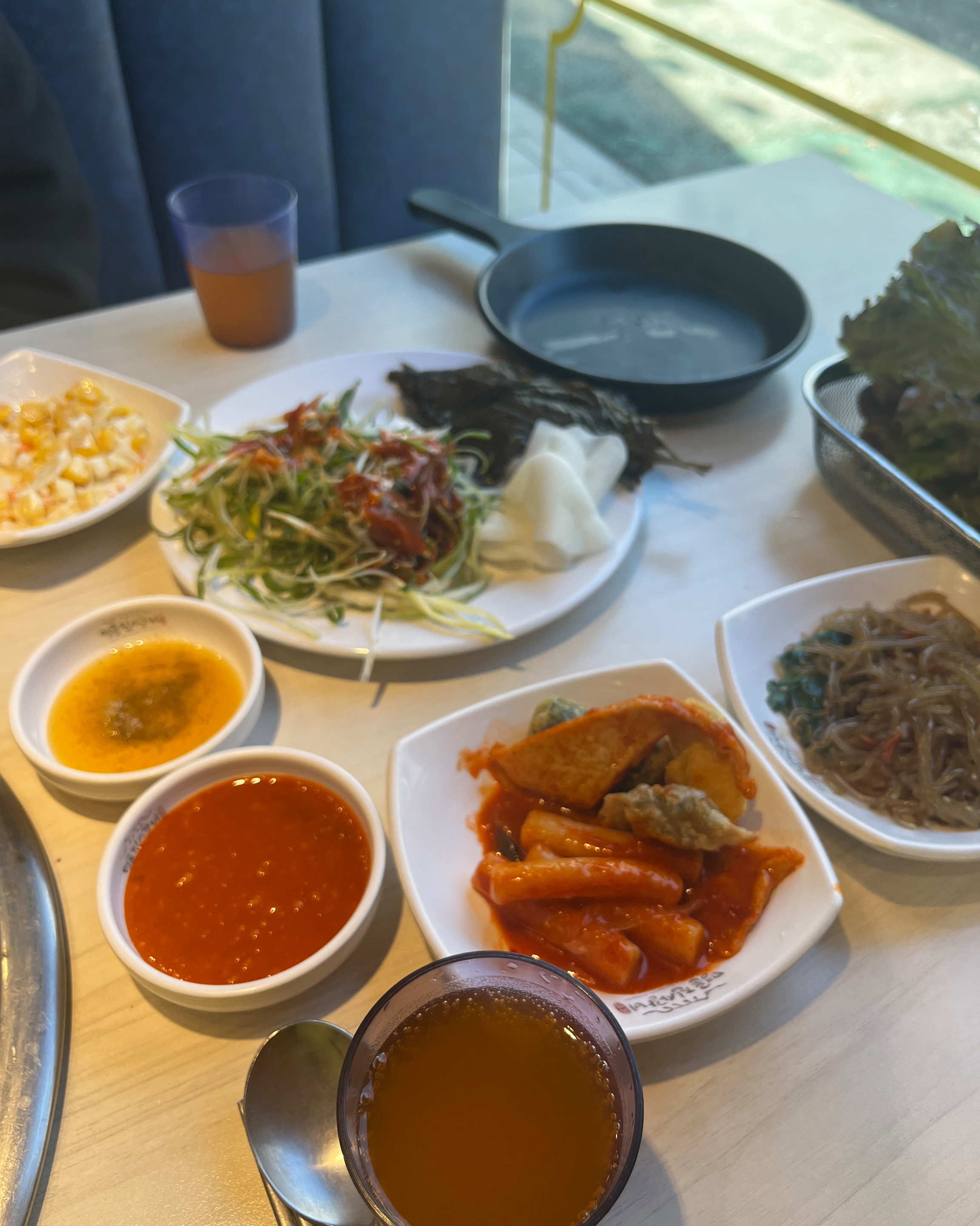 셀프바가 너무 깔끔합니다 - 흥덕 맛집 명륜진사갈비 용인흥덕점