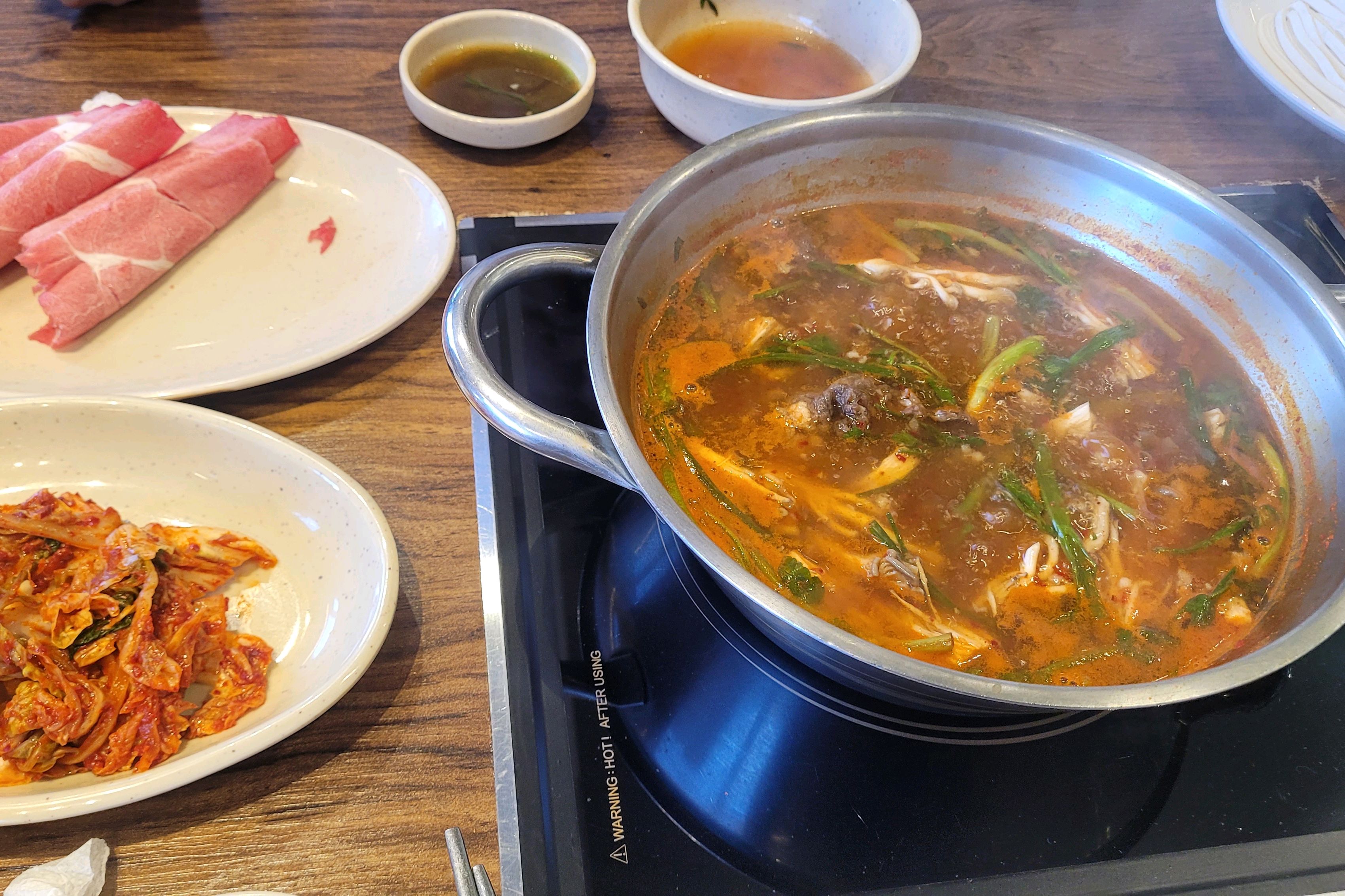 정자역 맛집 구좌리 얼크니손칼국수 분당금곡직영점 내돈내산 방문리뷰