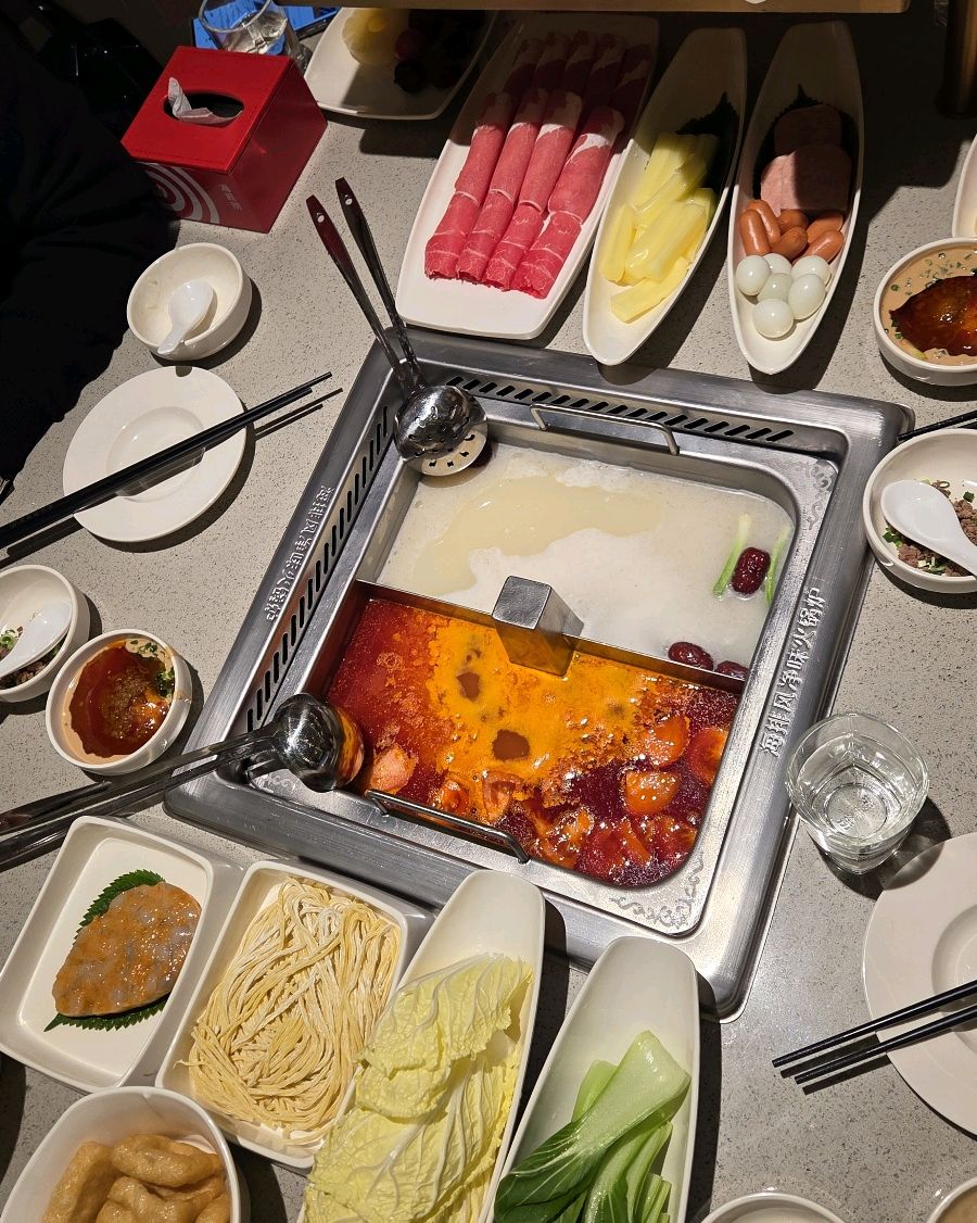 아이가 엄청 좋아하는 메뉴라 맛을 이해하기위해 같이 와주었어요..ㅎㅎ - 가산디지털단지 맛집 하이디라오 가산점