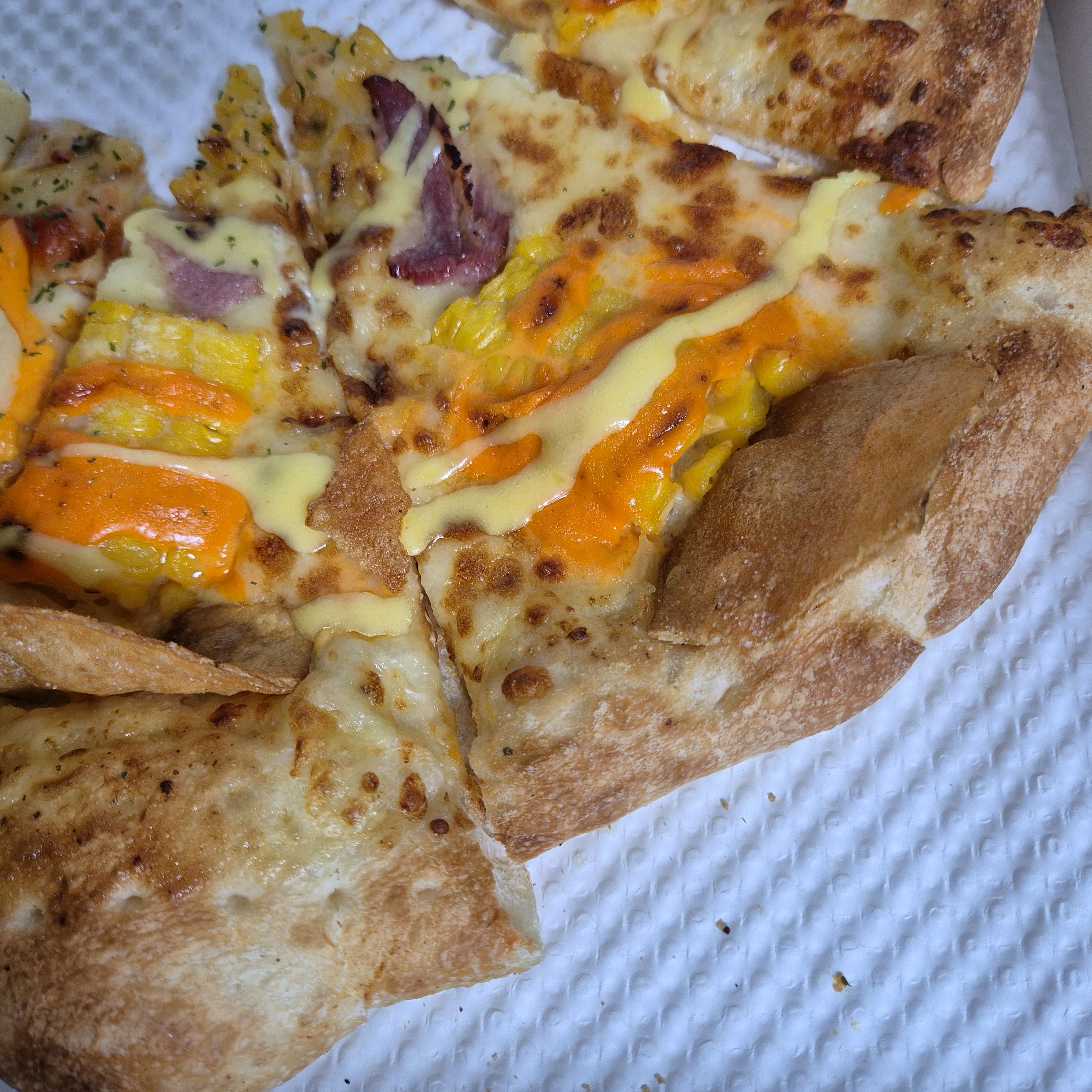 넘 맛있어요^^ 먹고 찍은사진 - 고잔동 맛집 피자몰 NC안산고잔점