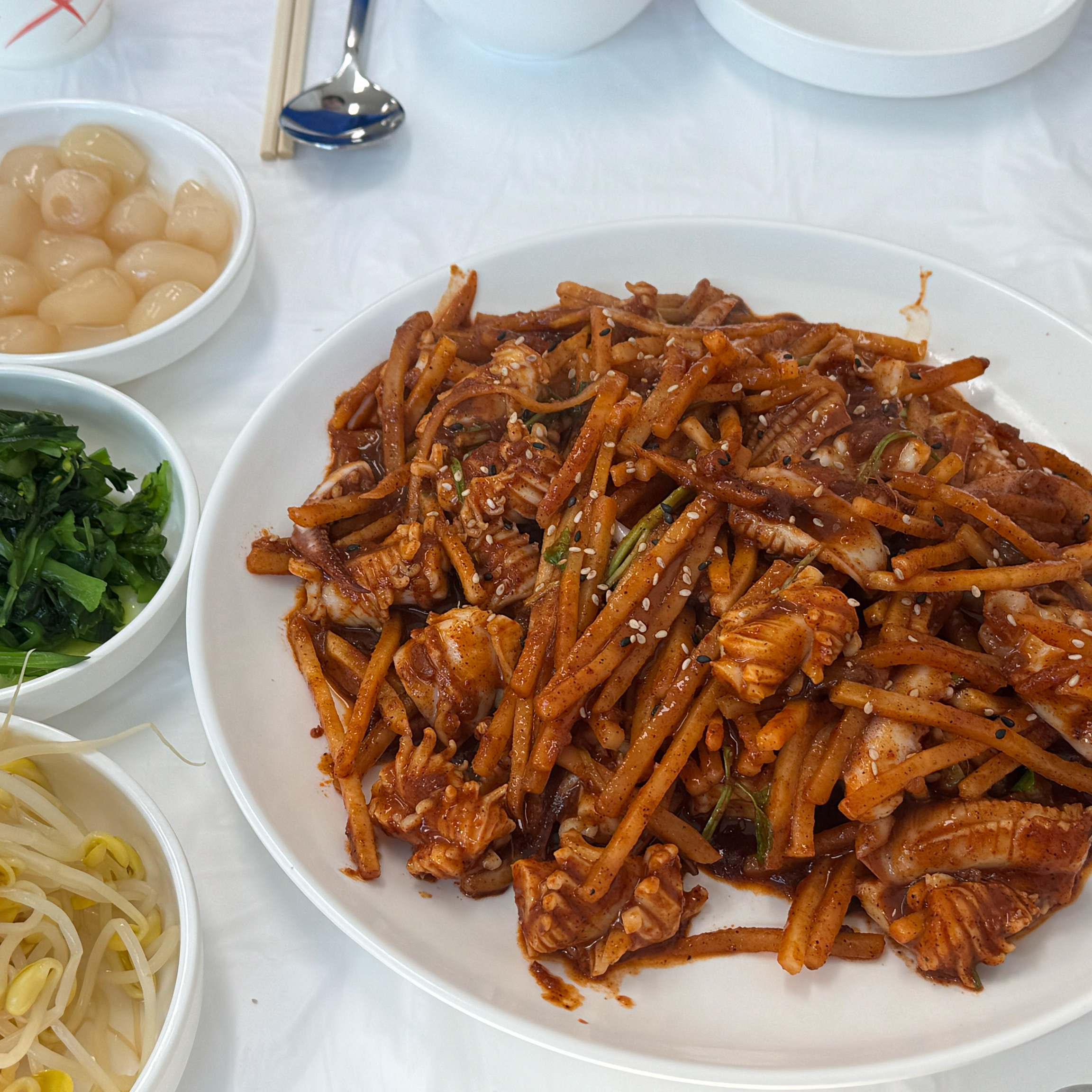 [을왕리 맛집 을왕리오징어보쌈] 직접 가본 로컬 리뷰