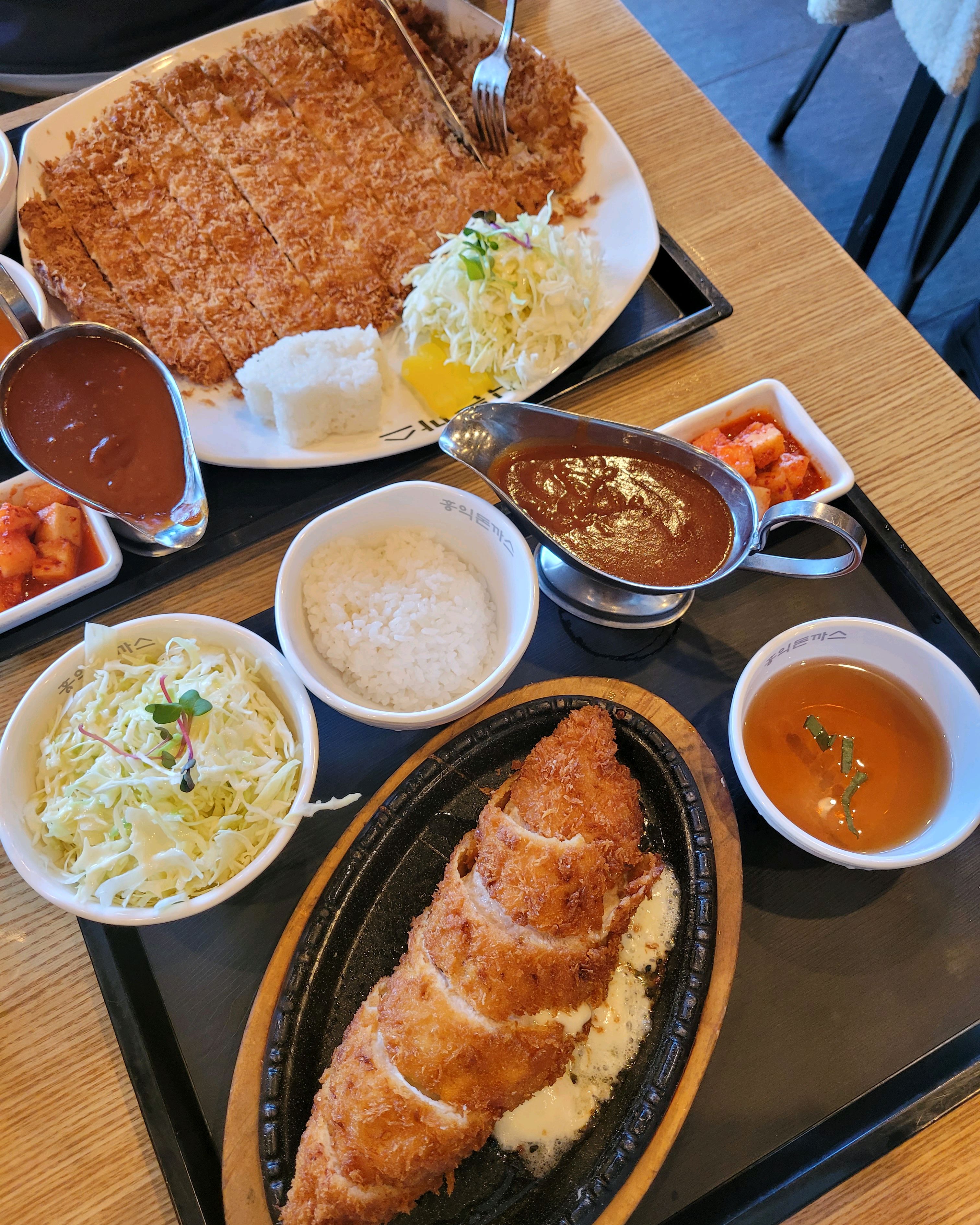 깔끔하고 재료도 좋고 ~^^ - 남양주 별내 맛집 홍익돈까스 별내점