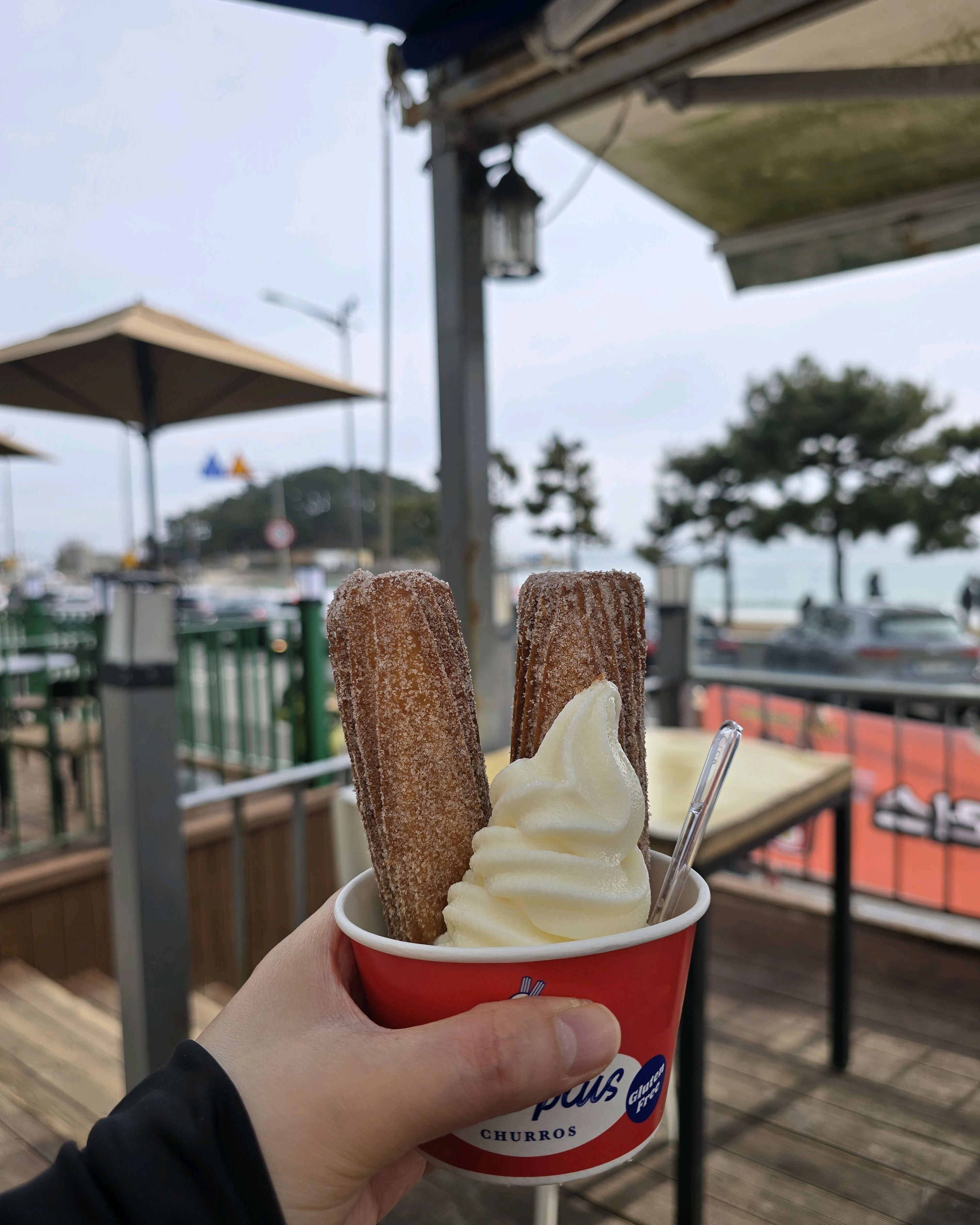 인생 츄러스 맛집...! - 송정 맛집 츄플러스 부산송정점
