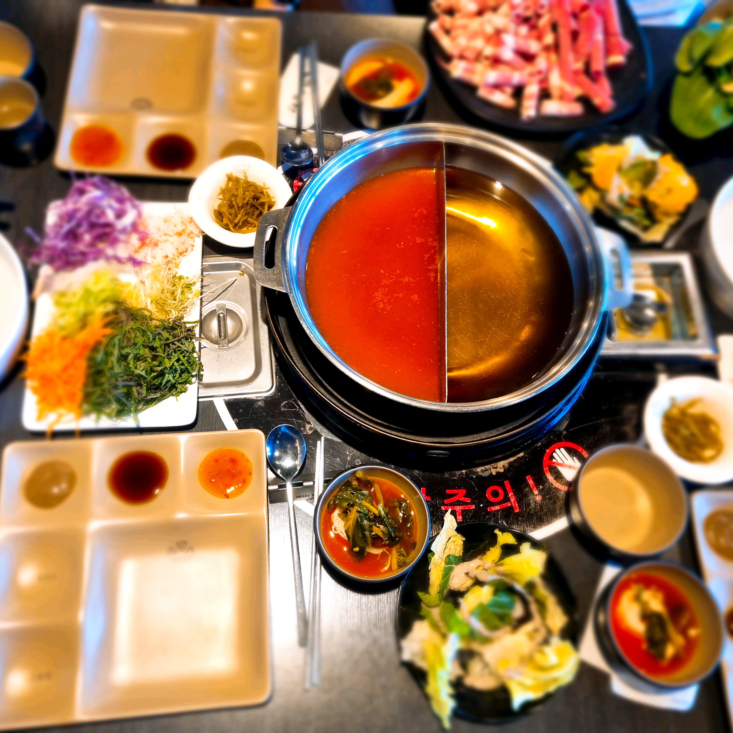먹기전에 찍었어요 먹기 시작하면 정신이없이 먹게되서요 ;; - 서창동 맛집 소담촌 서창점