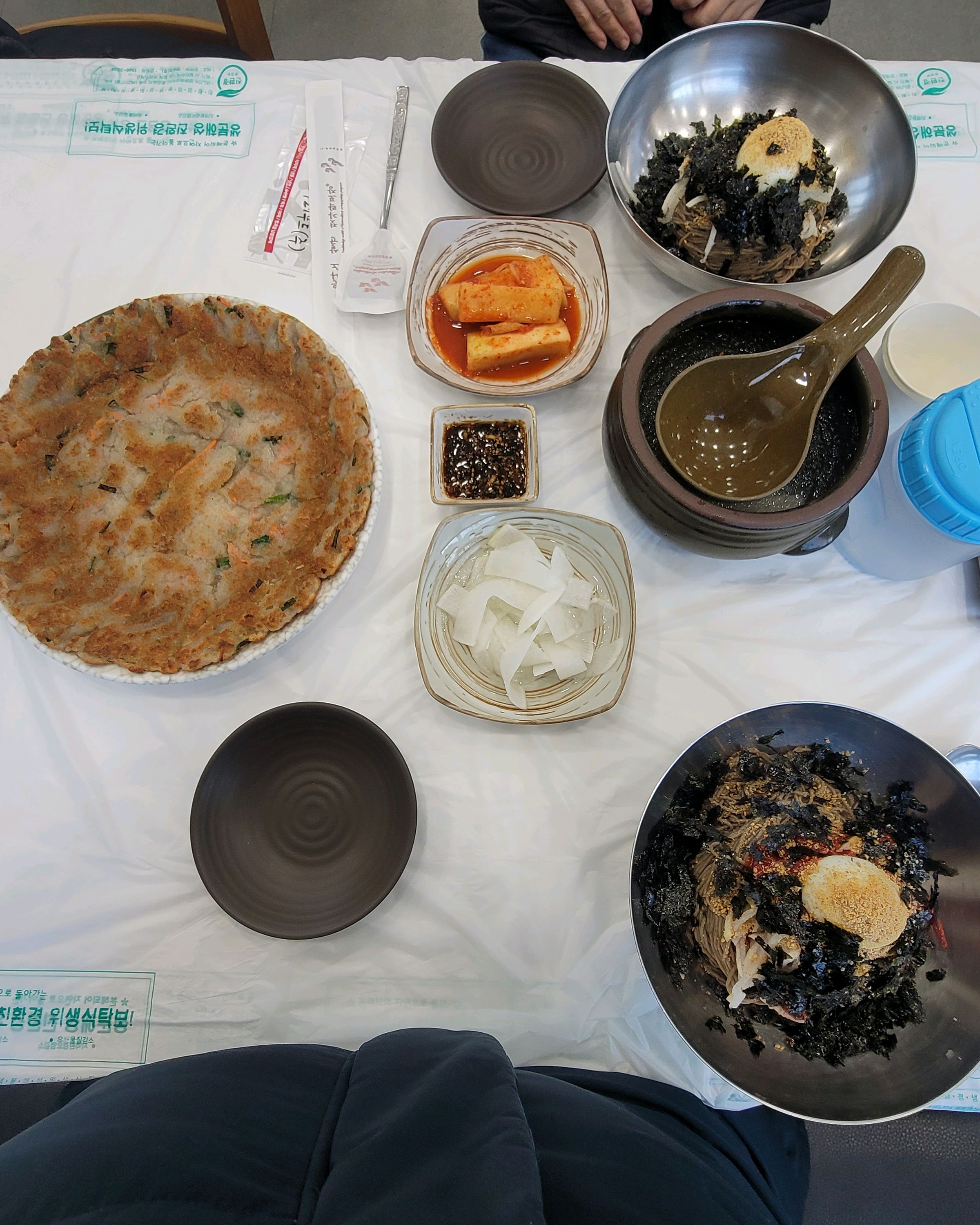 동치미 막국수 맛집 찾아보던중 리뷰가 좋아서 - 아바이마을 맛집 진미막국수