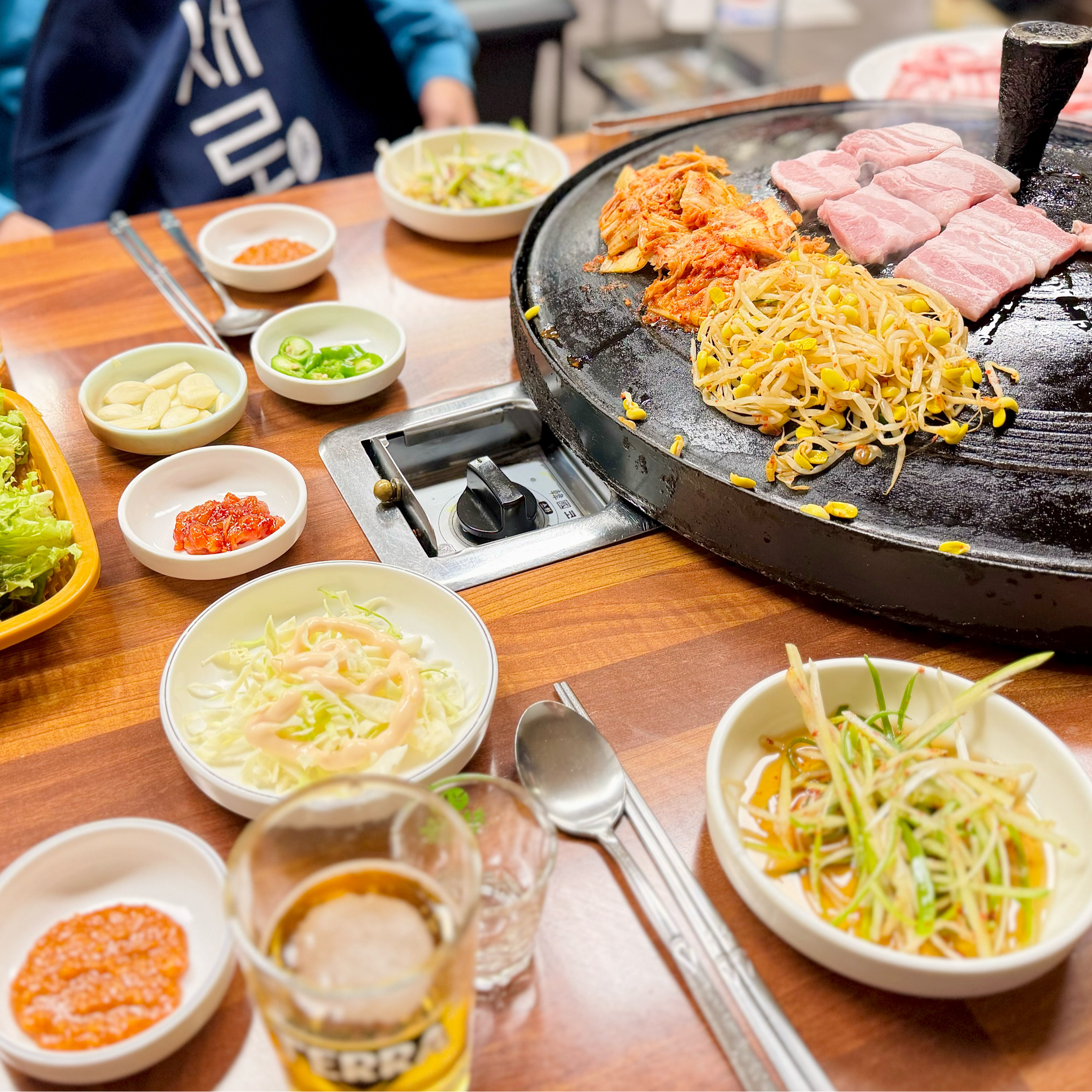 미금역 맛집 옛시골왕솥뚜껑삼겹살 내돈내산 최신리뷰
