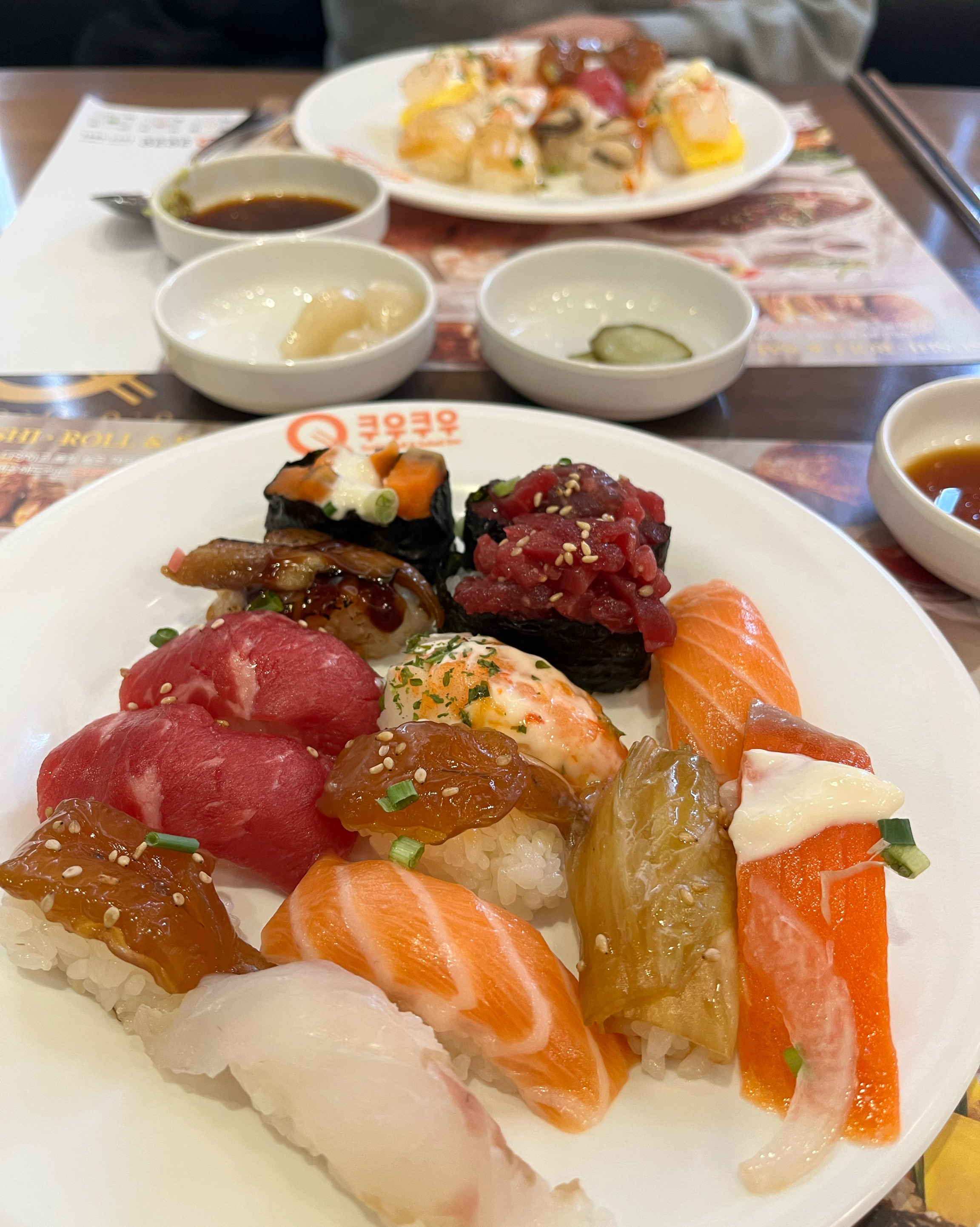 아이가 초밥을 좋아해서 다녀왔어요 - 안양 맛집 쿠우쿠우 평촌범계점