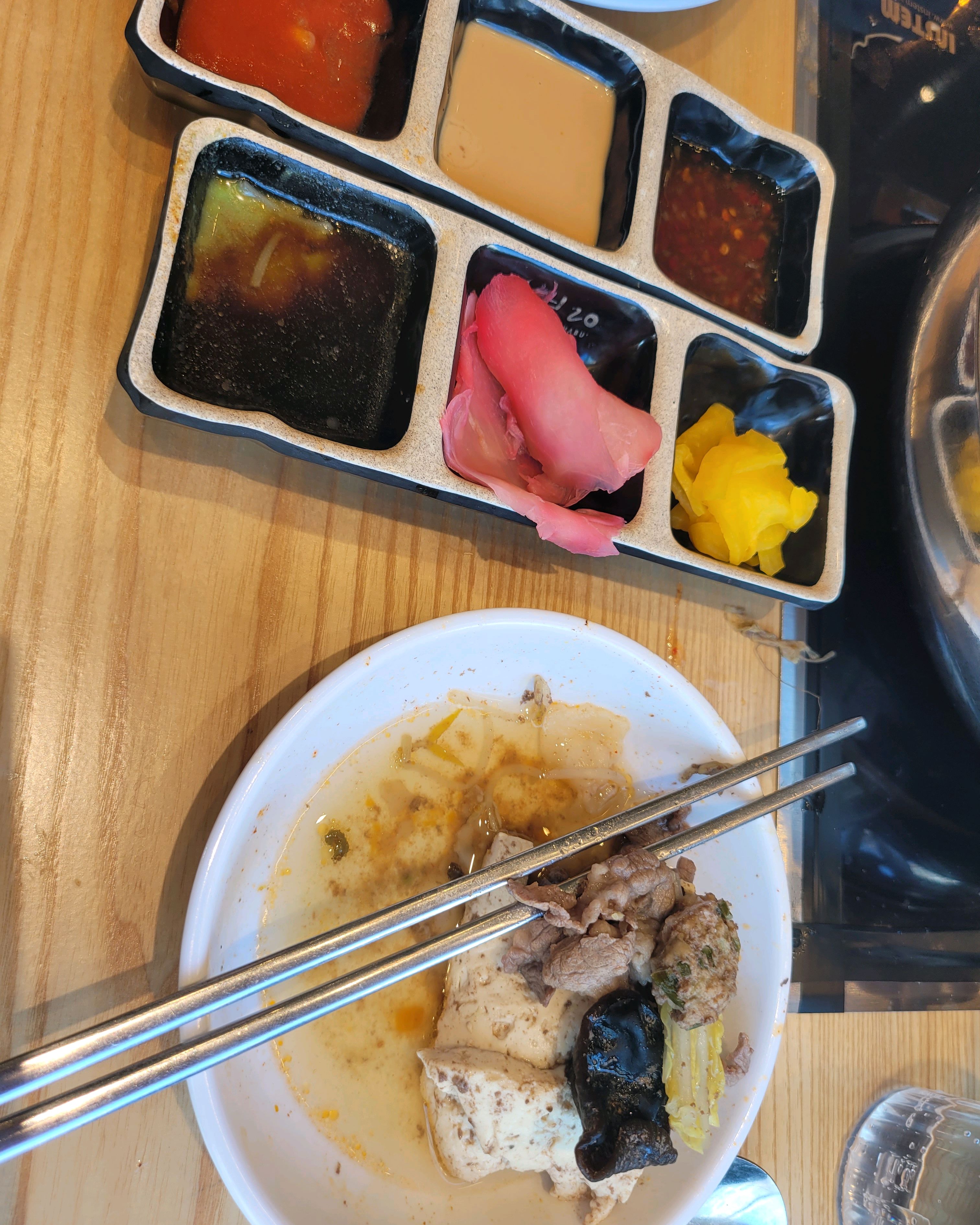 주친장도 넓고 관리하시분도 있어 - 대구 복현동 맛집 샤브20 대구복현점