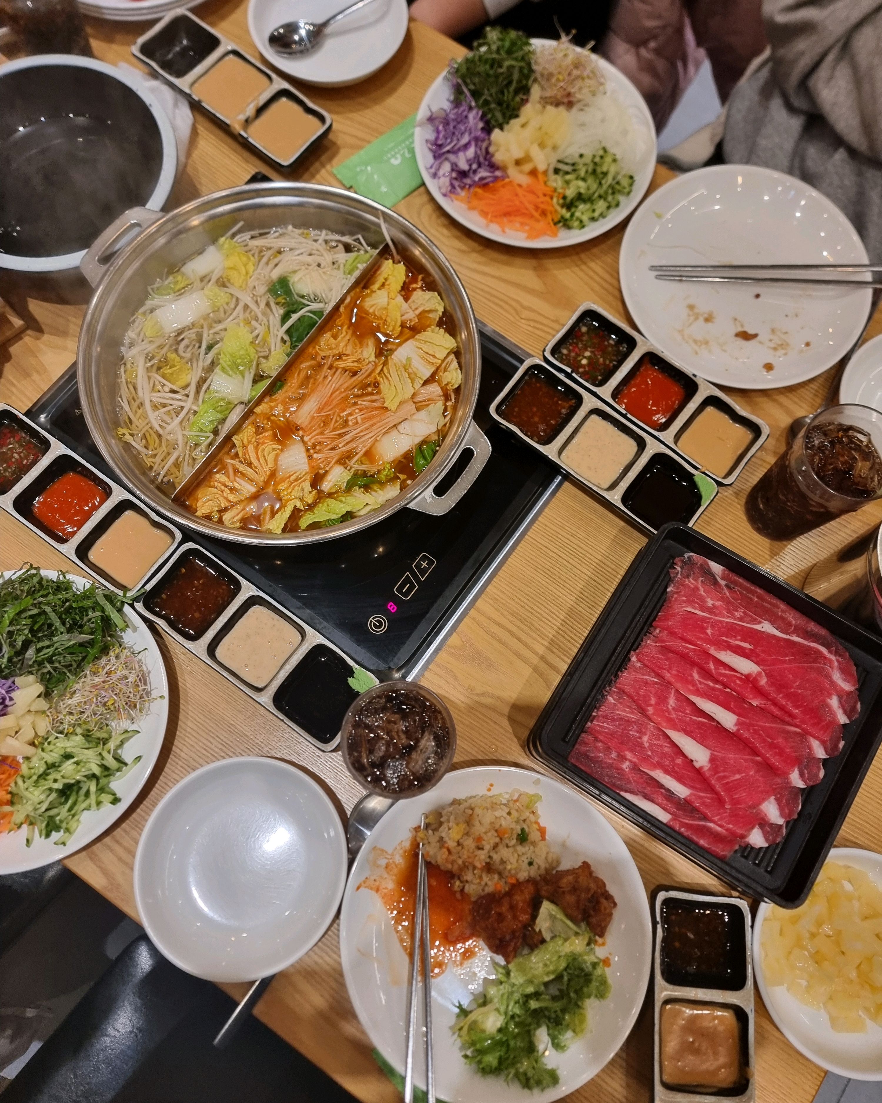 모든 재료가 신선하고, - 부산 금정구 맛집 샤브20 부산금정점