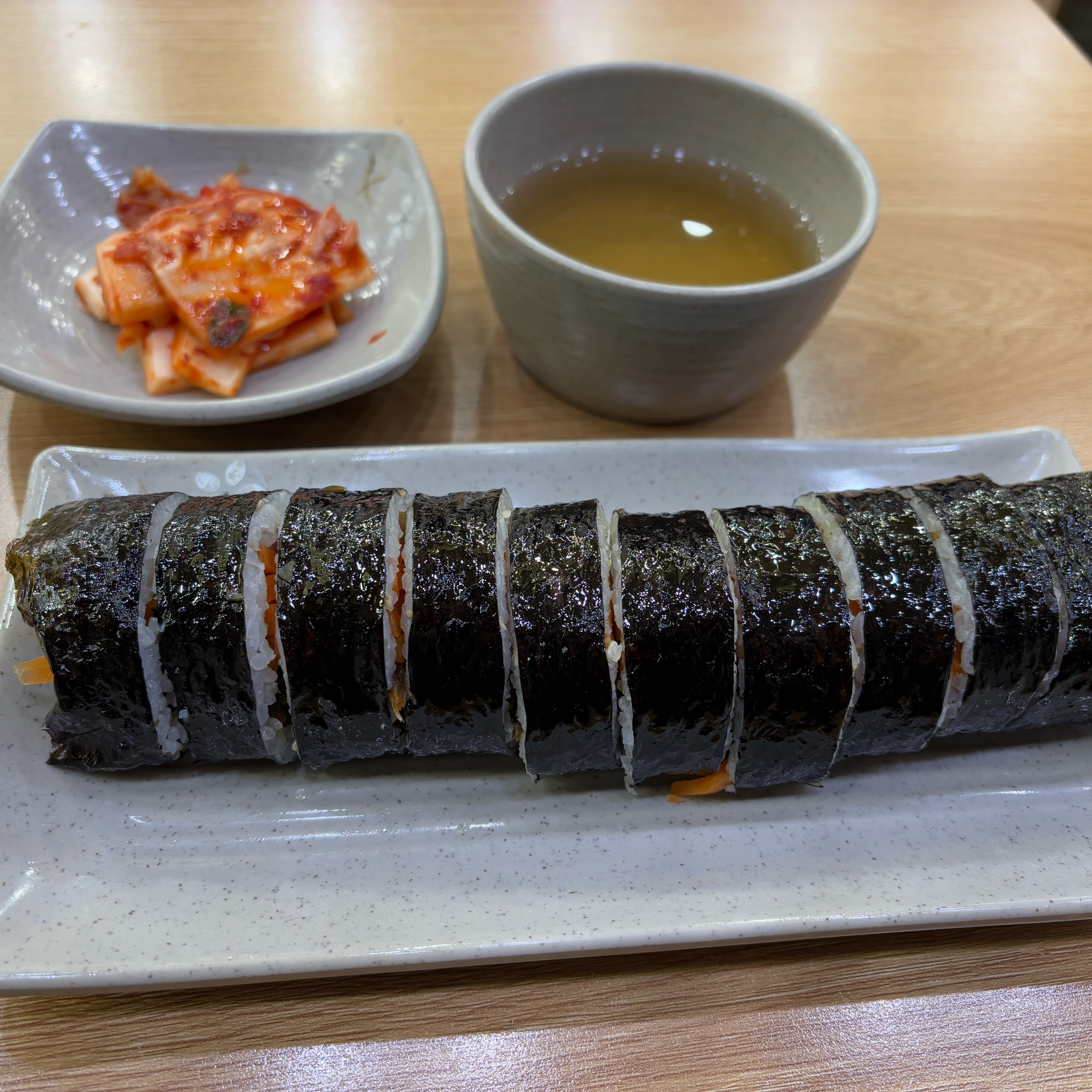 이제 야채김밥도 넘 비싸요ㅠㅠ - 천호동 맛집 김밥천국 강동성심병원점