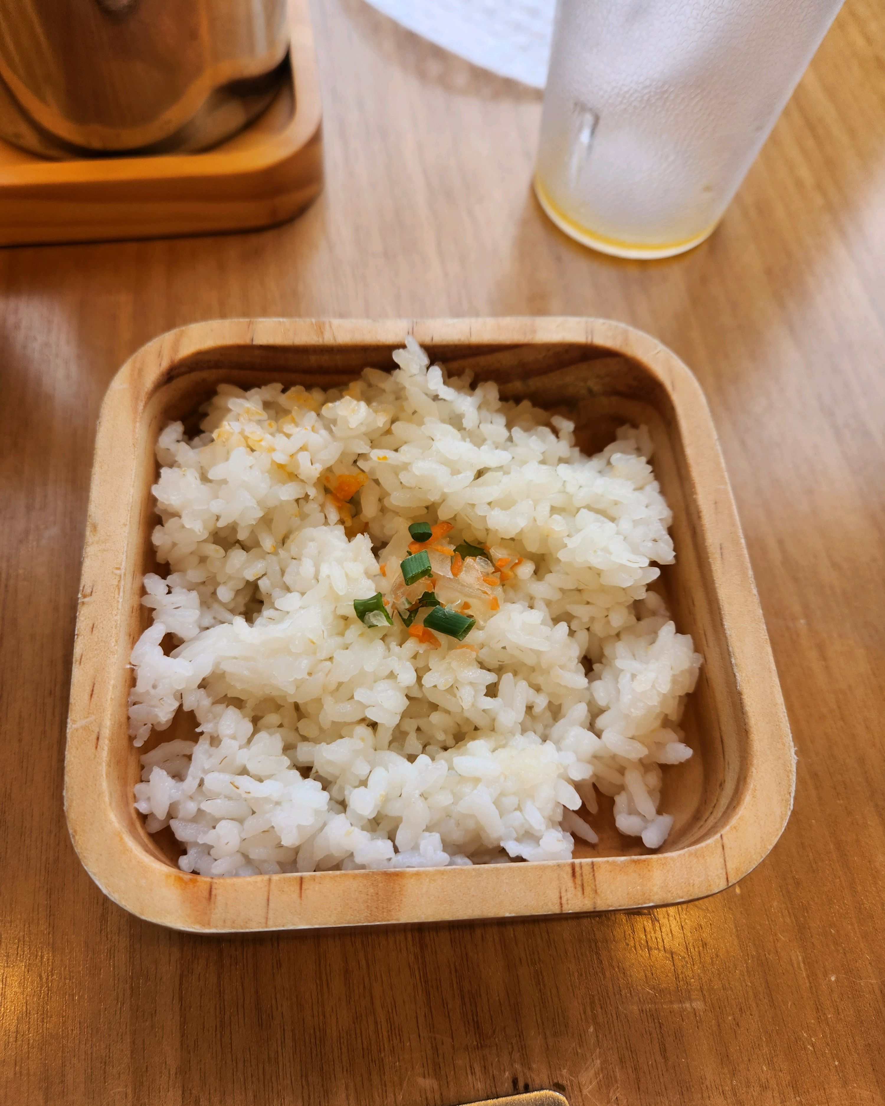 죽용 밥 딱딱해요 - 제주 도남 맛집 샤브올데이 제주도남점