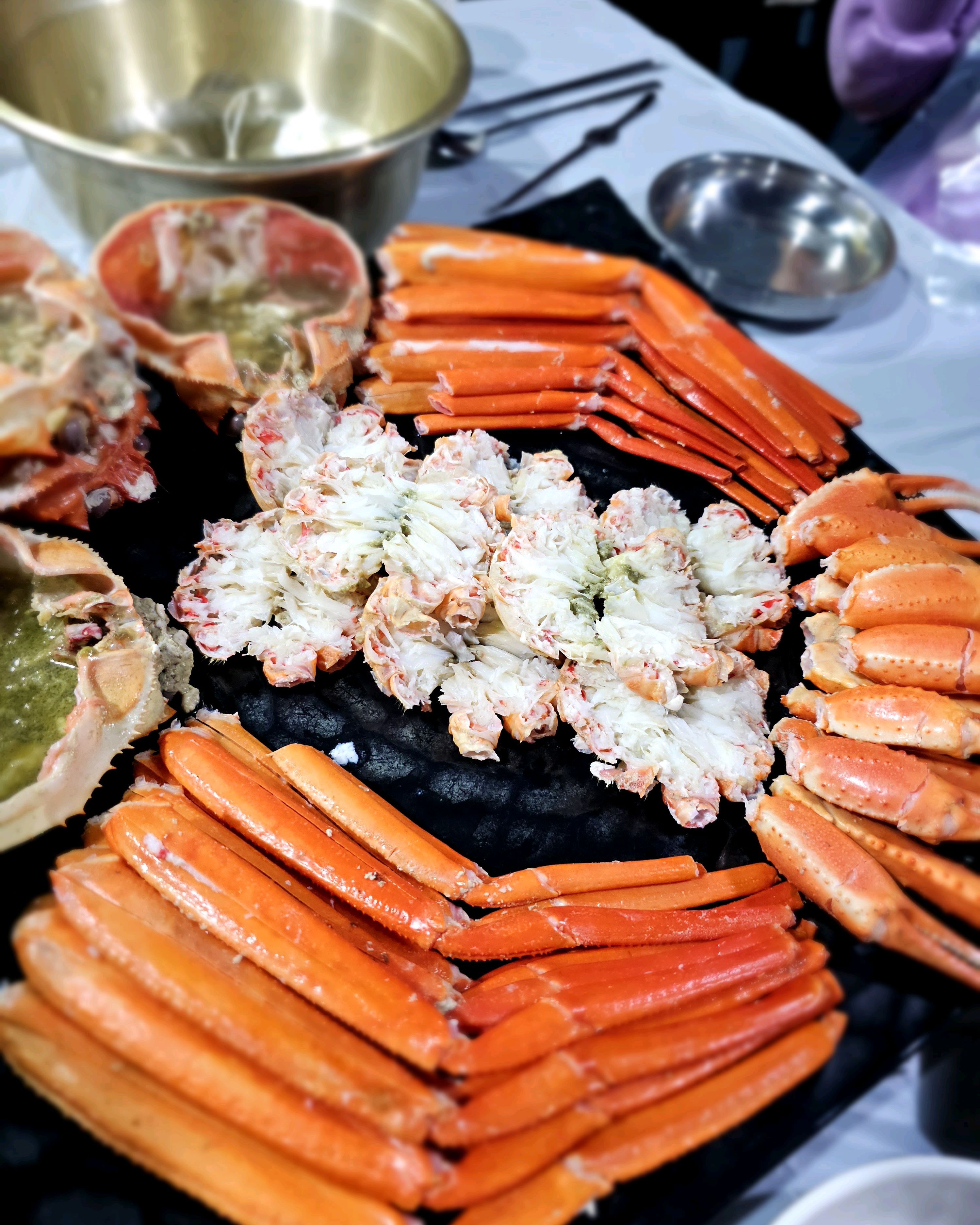속초에 놀러 왔어요! - 아바이마을 맛집 속초홍게무한리필홍게랑