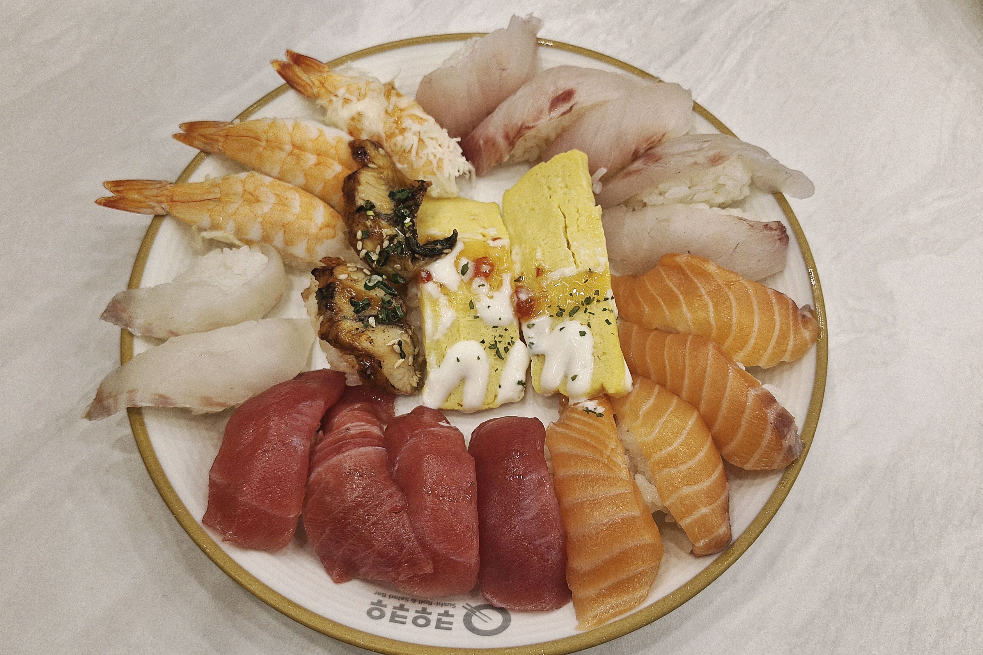 아이와 함께 왔는데 초밥이 신선하고 맛있어서 1인당 6접시 기본으로 먹고왔어요! - 경기광주 맛집 추천 쿠우쿠우 경기광주점