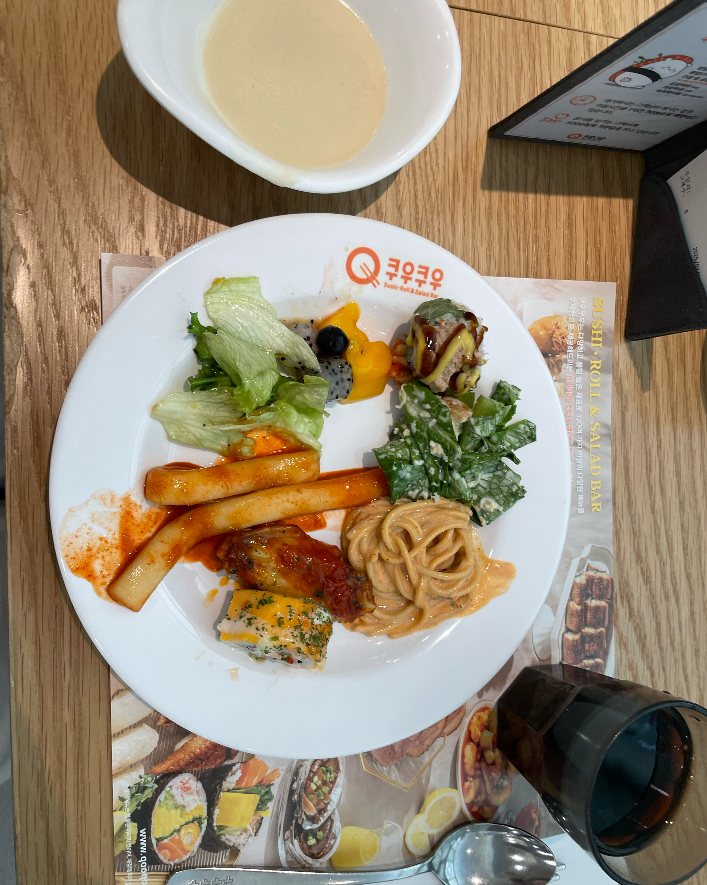 쿠우쿠우 오랜만에 왔는데 맛있네요~ 이천에 자주 올 일은 없지만 맛있게 잘 먹고 갑니다!