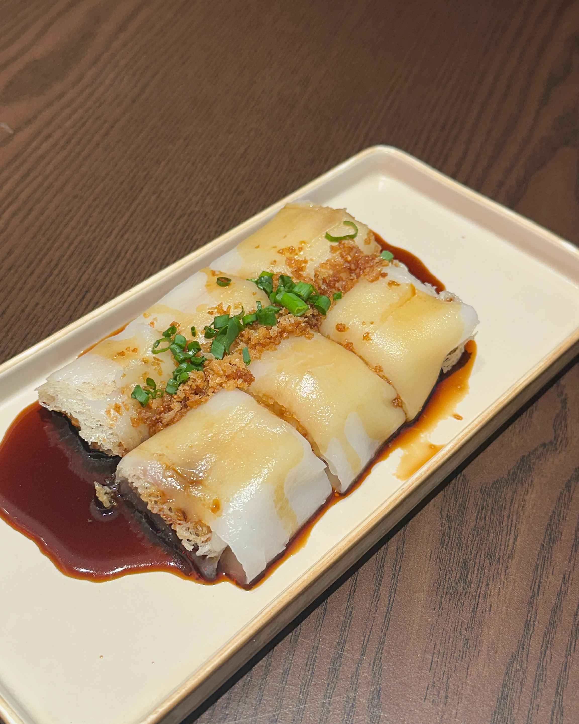 홍콩에서 먹었던 그 크리스피 창펀 바로 그맛!! 너무너무 맛있더라구요🩵 시리얼 새우도 완전