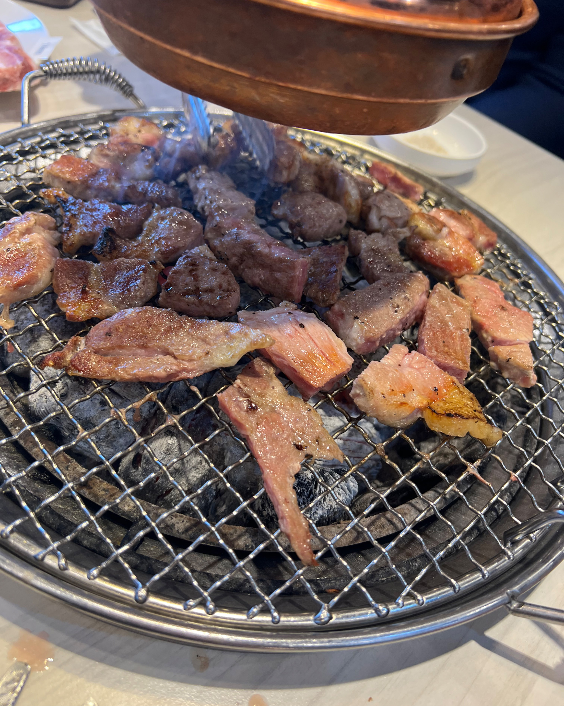 속초 오자마자 배고파서 허겁지겁 먹었어요 - 아바이마을 맛집 명륜진사갈비 강원속초점