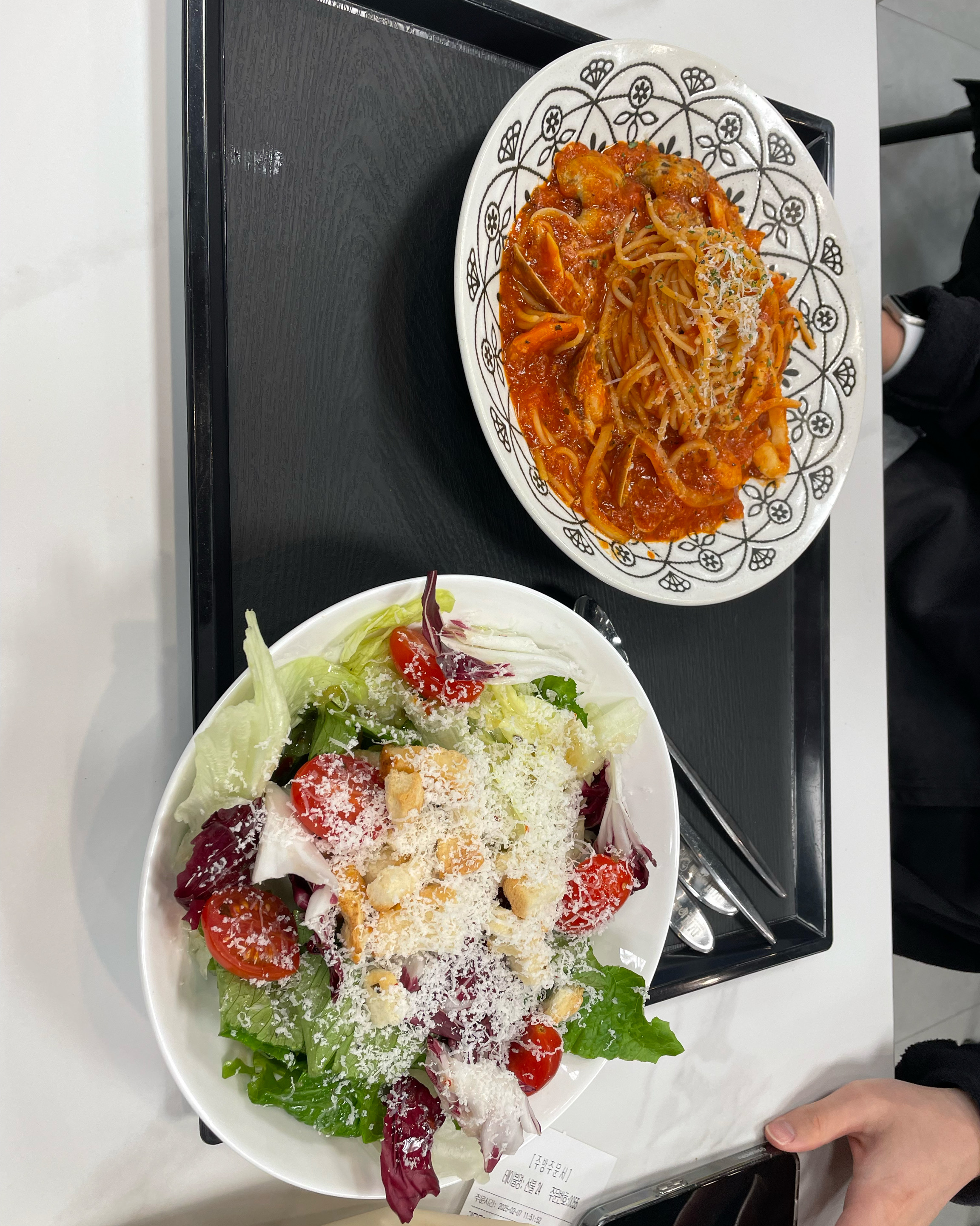 간장제육 간 적당하니 맛있고 순두부찌개 맵지않아 먹을만 했어요. - 불당동 맛집 더본테이스티 모다아울렛 천안아산점