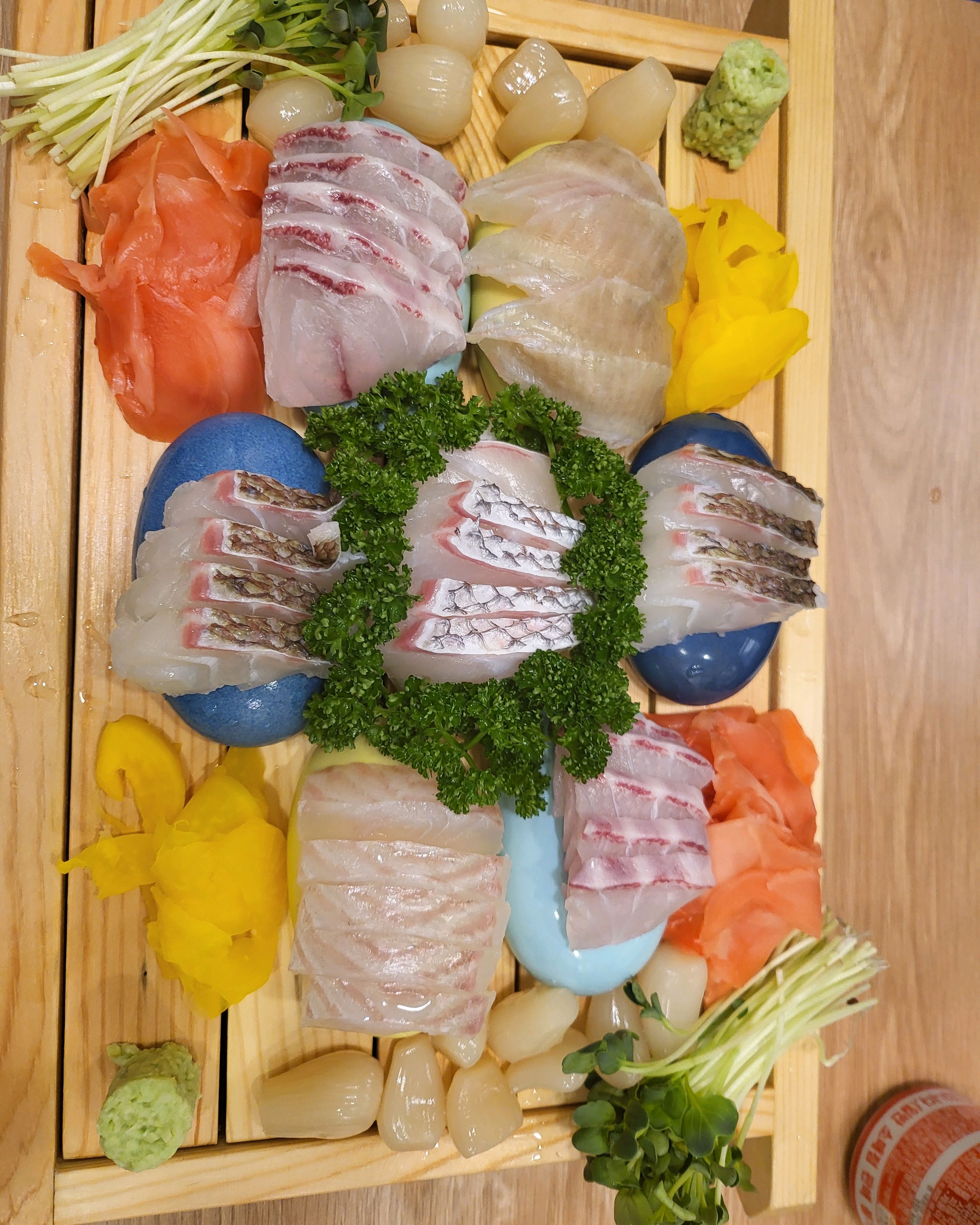 플레이팅도 엄청 예쁘고 맛도 너무 좋아요 잘 먹었습니다. - 평택 고덕 맛집 물고기자리 평택고덕점
