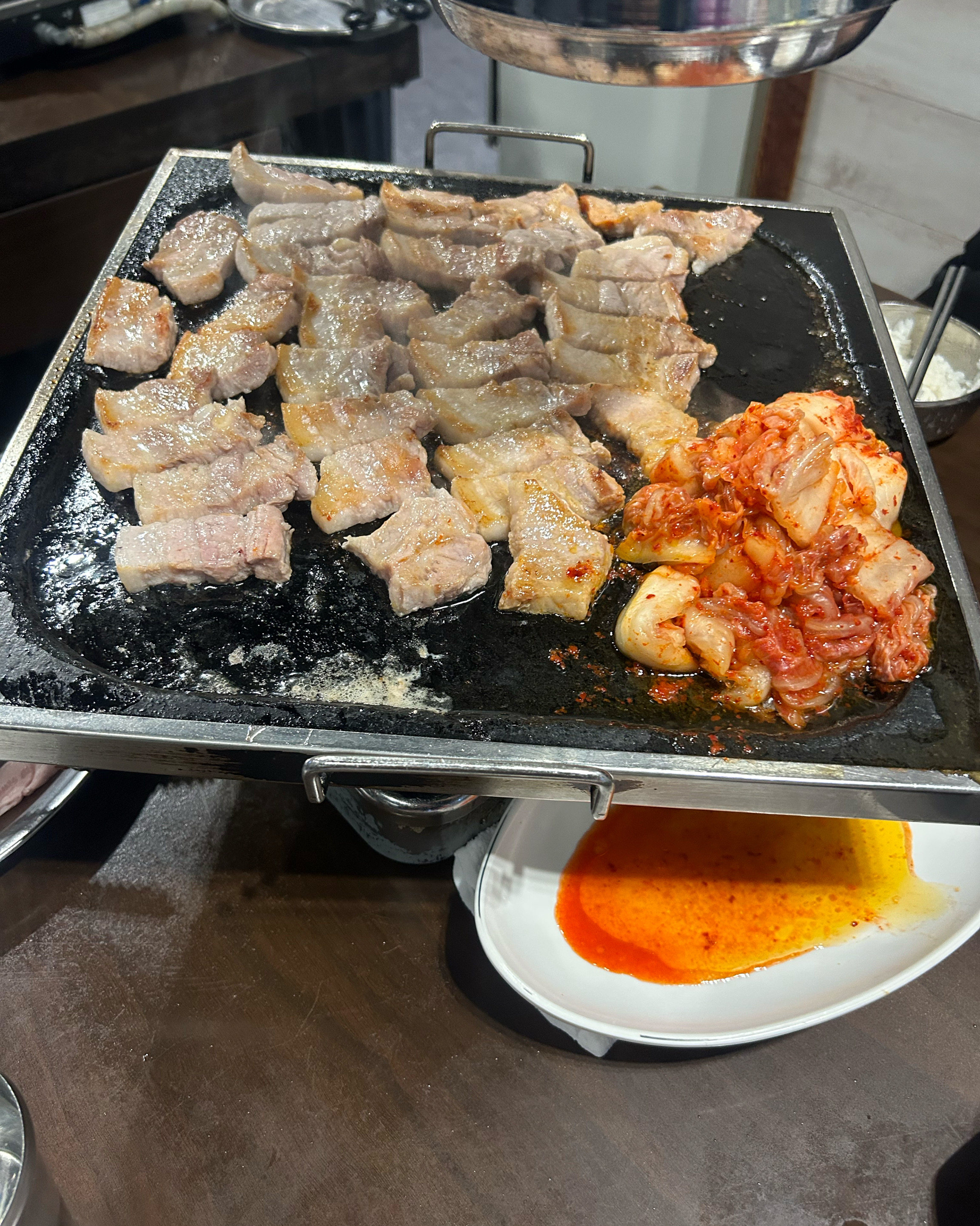 정자역 맛집 솔밭삼겹살 내돈내산 찐리뷰