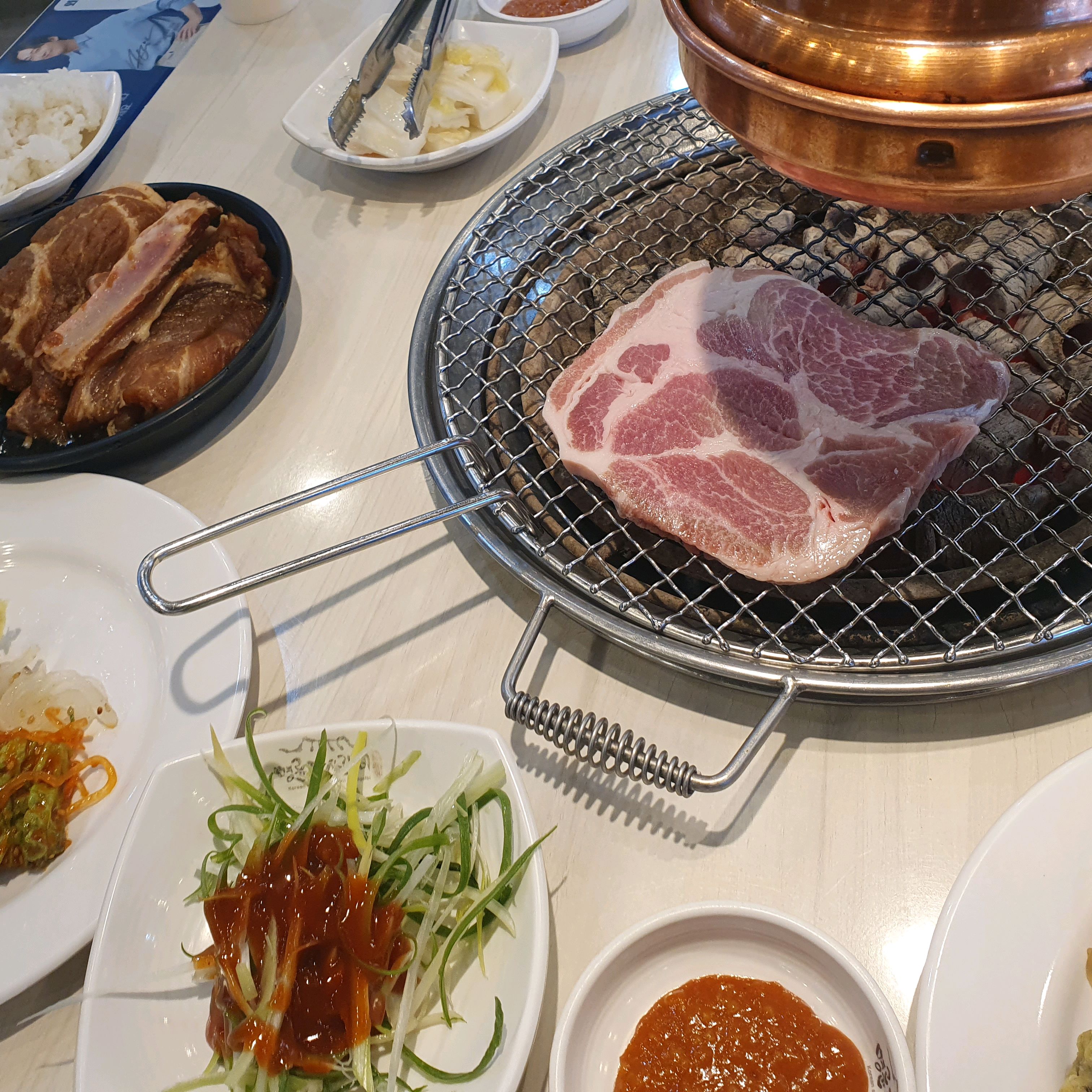 가성비 좋아유 고기도 냄새안나고 좋네요 서브메뉴들도 맛나요 - 백석동 맛집 명륜진사갈비 일산백석점