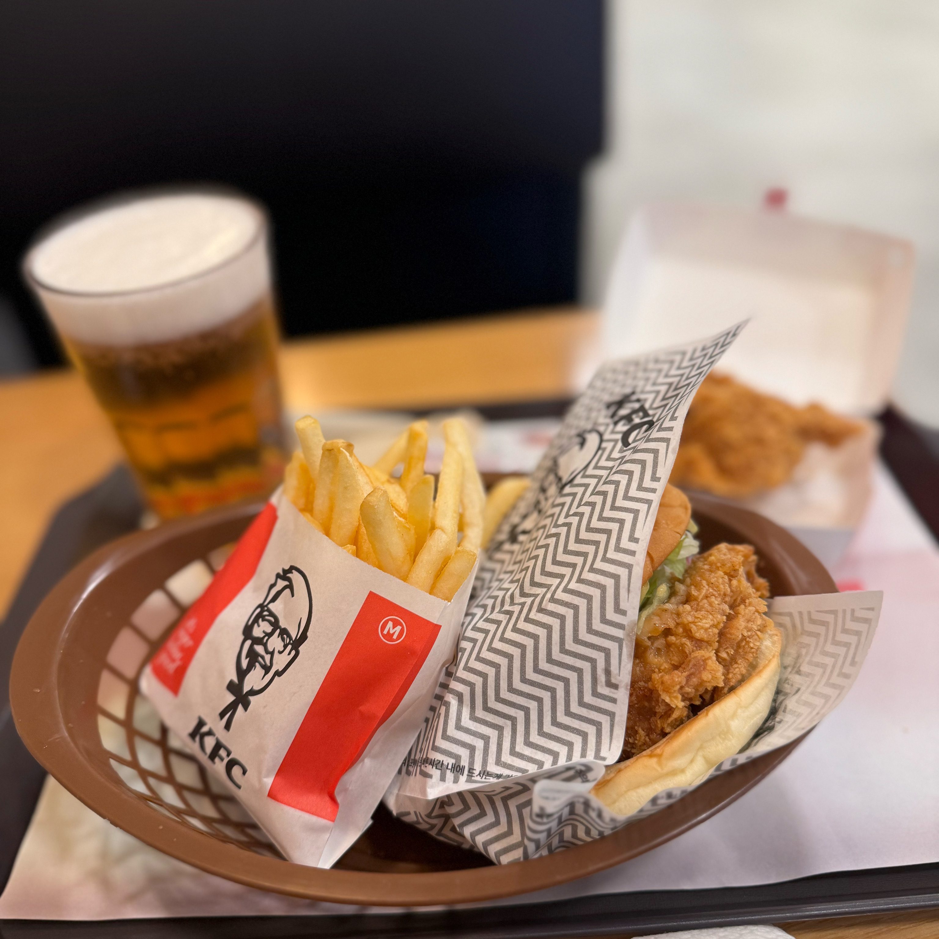 퇴근 후 혼자 햄맥~~🐷 - 대전 맛집 KFC 유성온천