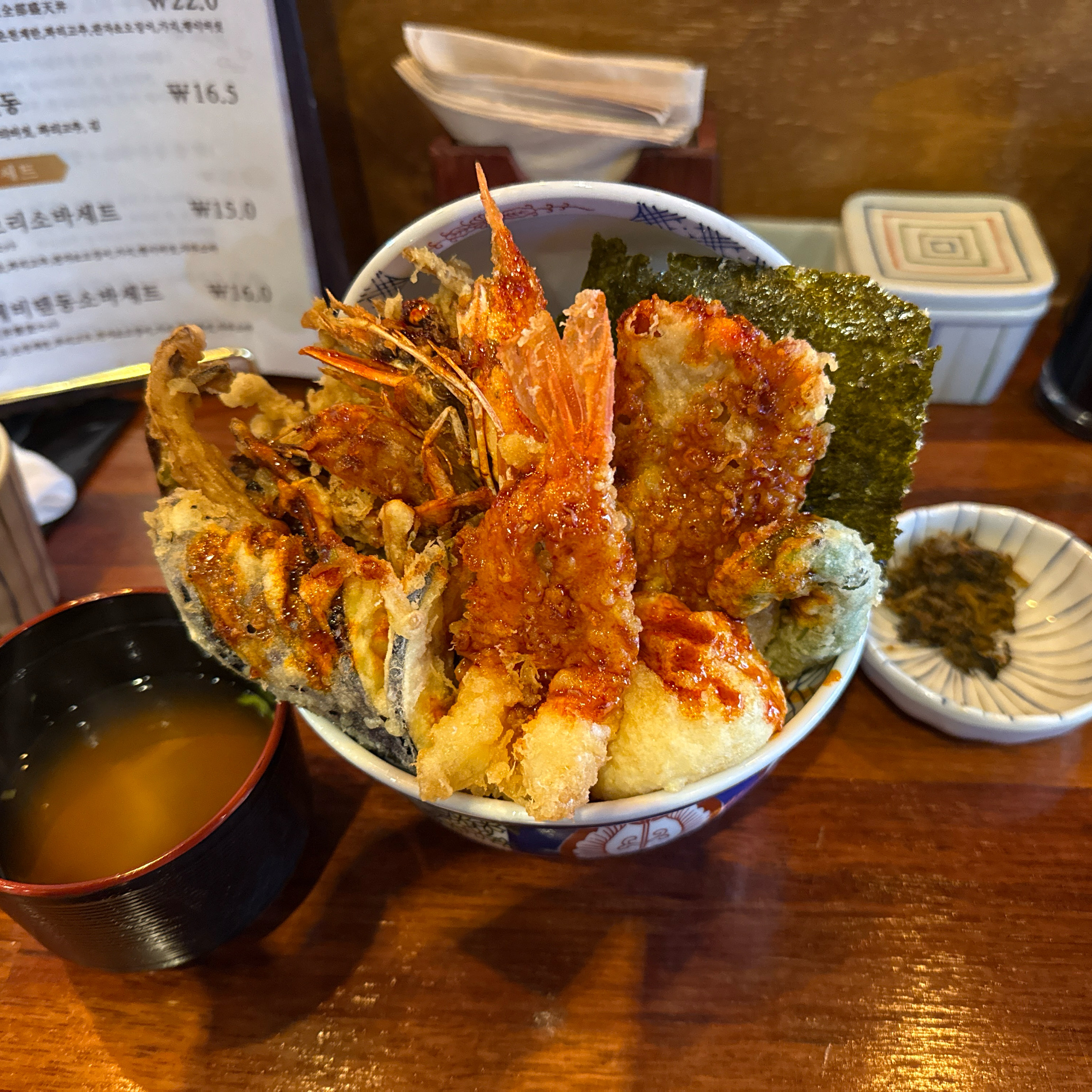 서현역 맛집 에도마에텐동하마다 서현점 내돈내산 방문리뷰