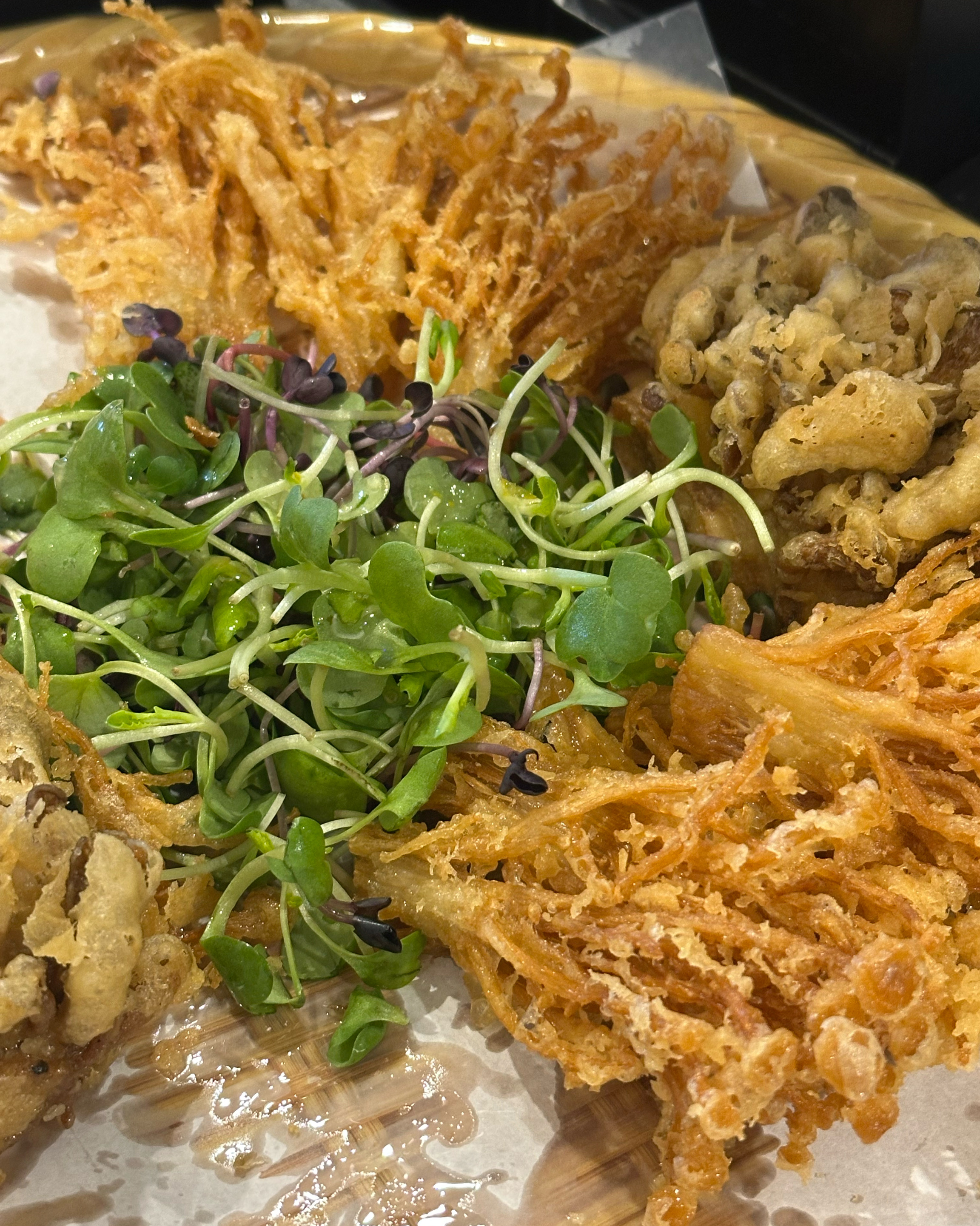 버섯튀김이 너무 맛있었어요 - 천호동 맛집 금버섯식당 천호본점