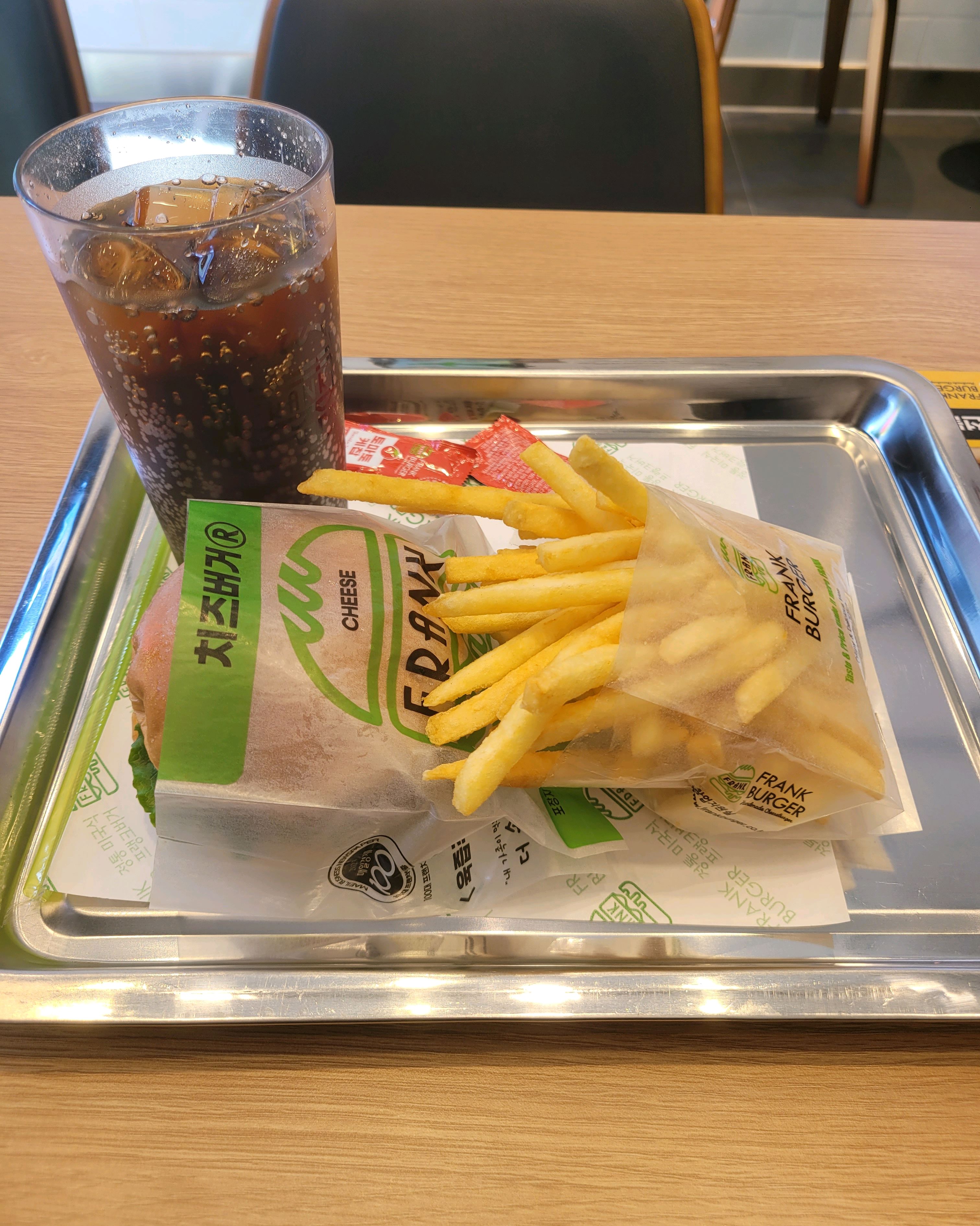오리역 맛집 프랭크버거 분당오리역점 내돈내산 방문후기