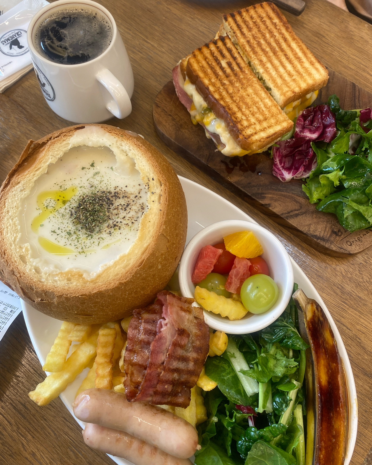 정자역 맛집 그랜마스 정자카페거리직영점 내돈내산 방문리뷰
