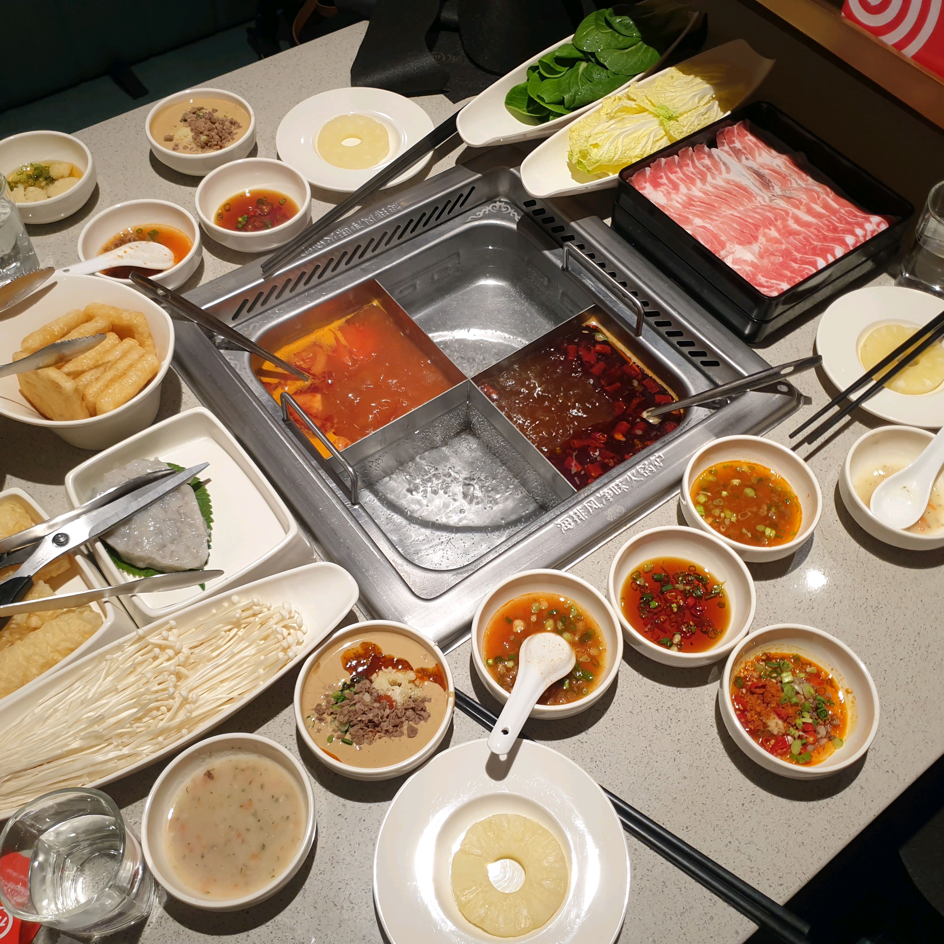 처음인데 너무 맛있고 굿!!! - 가산디지털단지 맛집 하이디라오 가산점