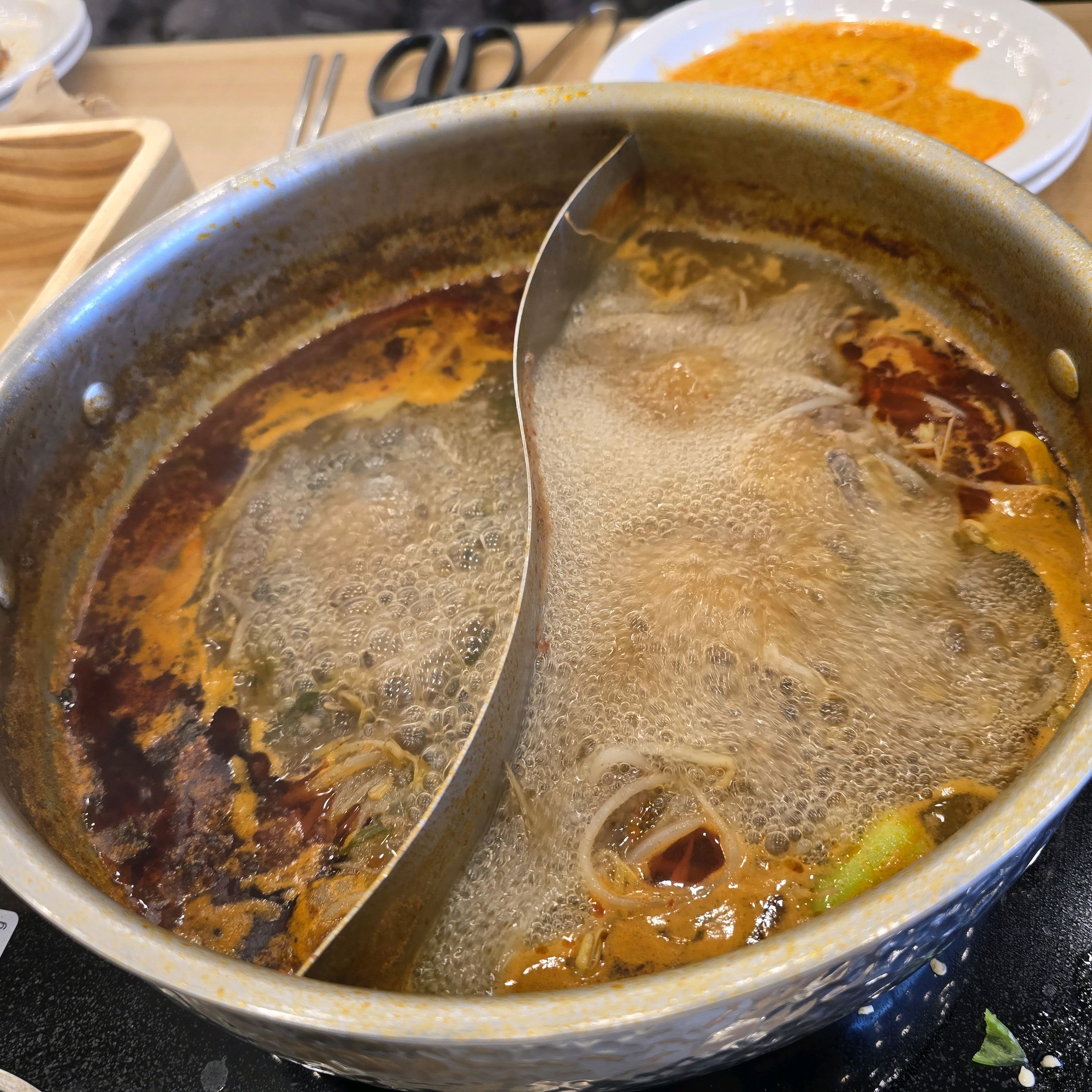 너무 궁금해서 멀리서 가봤습니다. - 순천 조례동 맛집 샤브올데이 순천조례점