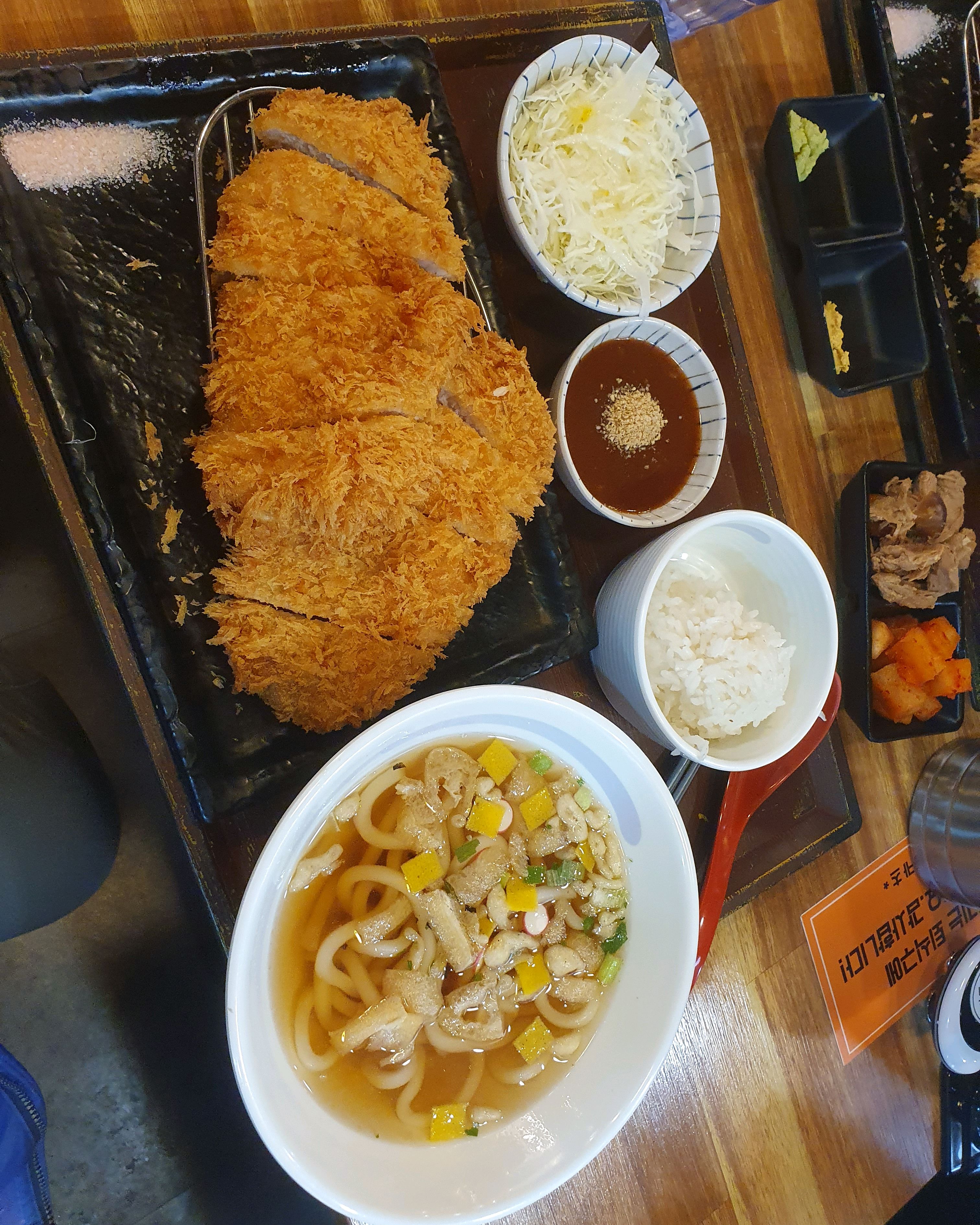 정자역 맛집 바삭돈카츠 정자점 내돈내산 리얼후기