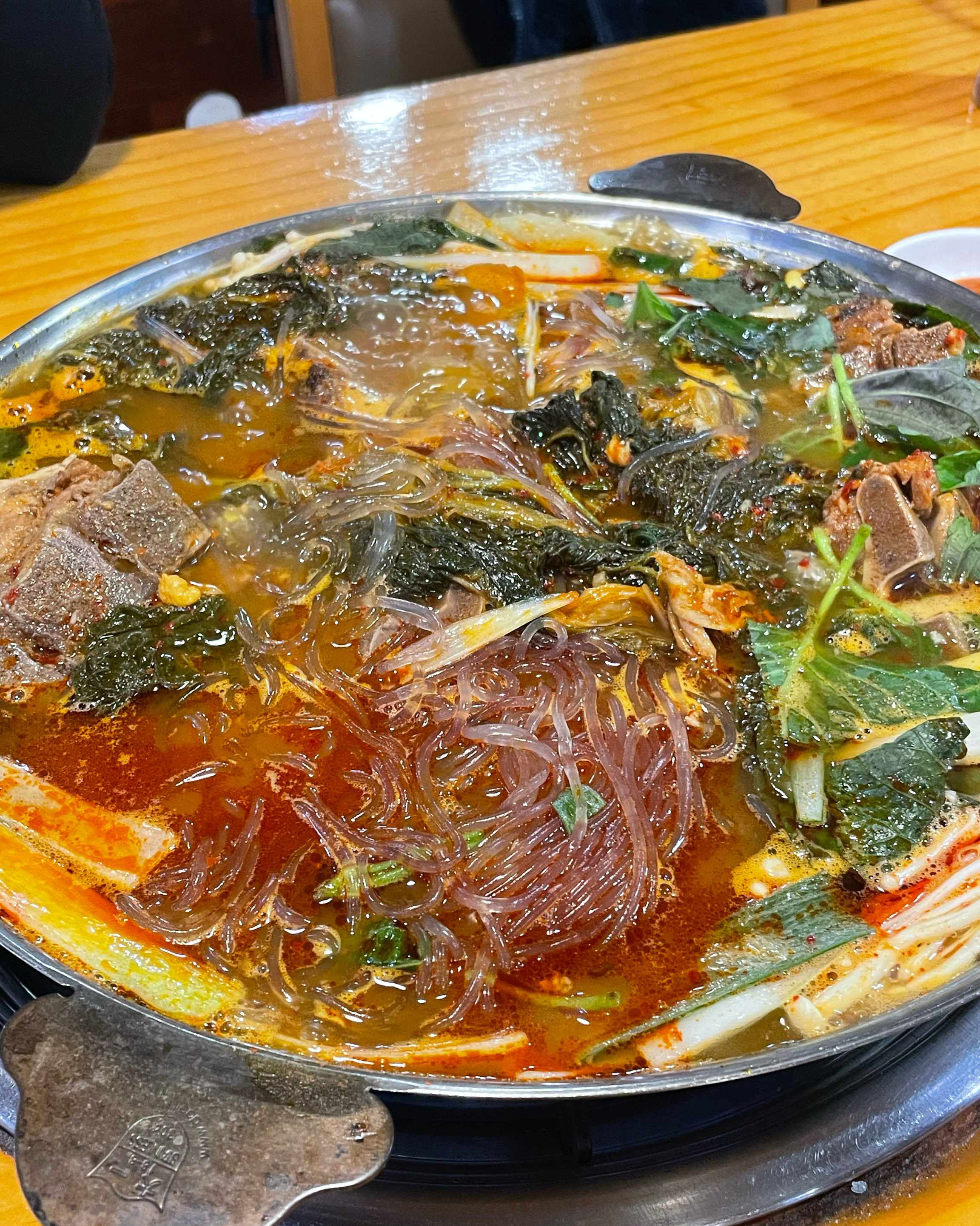 역시 맛있습니다!! 자주 방문하는데, 처음 리뷰 남겨요. - 천호동 맛집 맛나감자탕 명일점