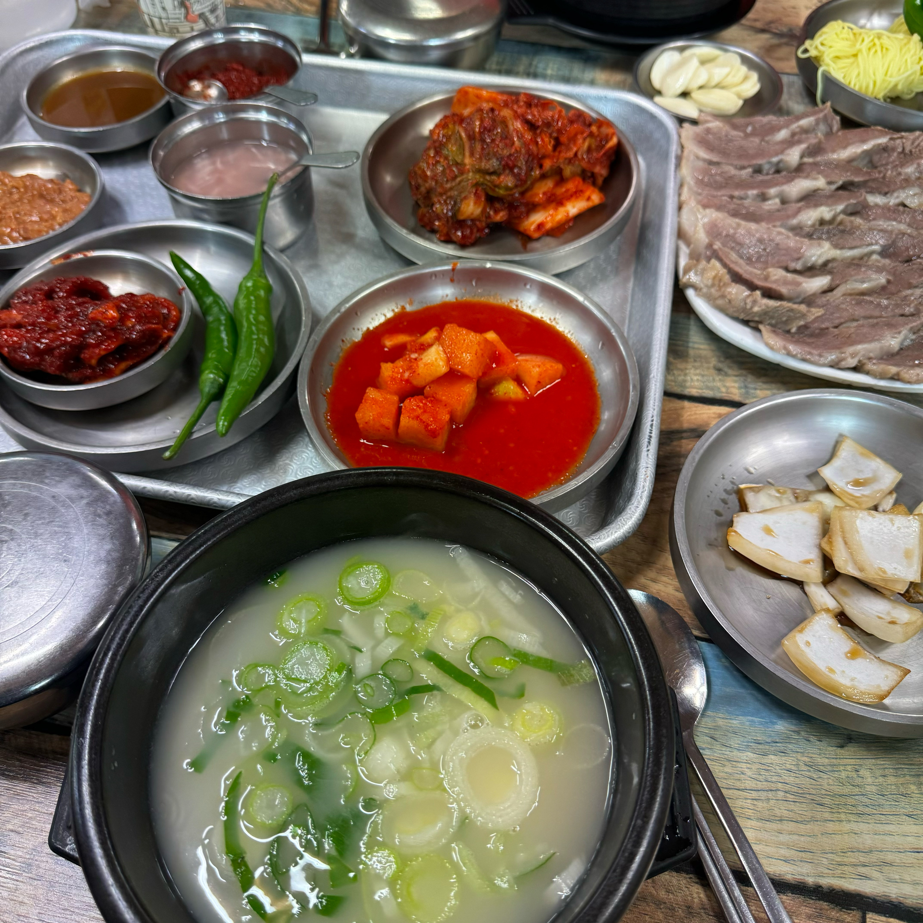 마라톤 끝나고 먹은 돼지국밥! - 대구 맛집 시골돼지국밥