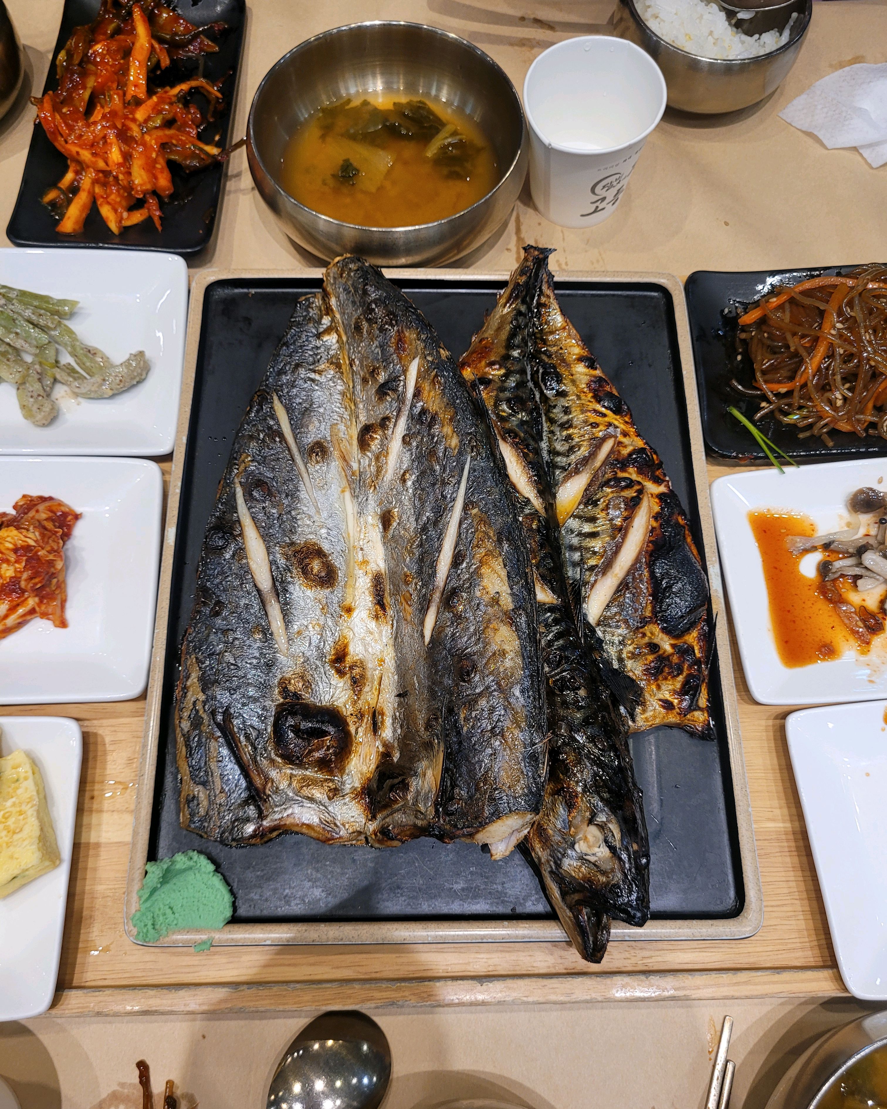 양도 많고 친절하게 응대해주심 - 대전 맛집 달빛에구운고등어 도마점