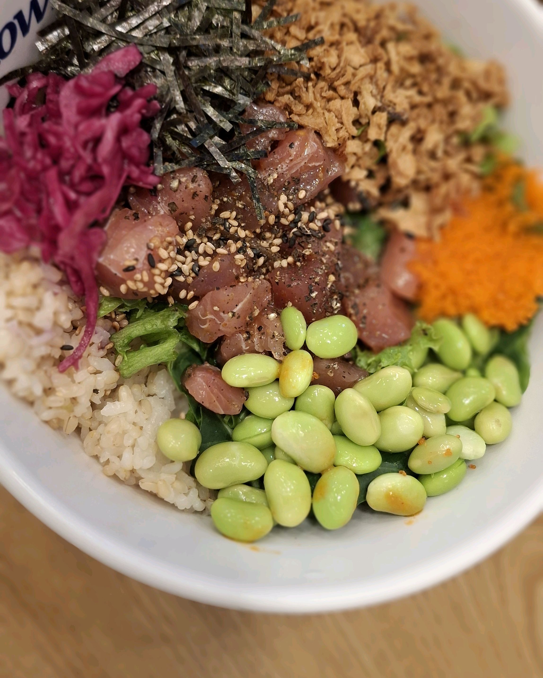 솔트엔페퍼 참치 포케 먹었는데, 맛있게 먹었습니다! 매콤 짭짤해요! - 천호동 맛집 슬로우캘리 강동역점