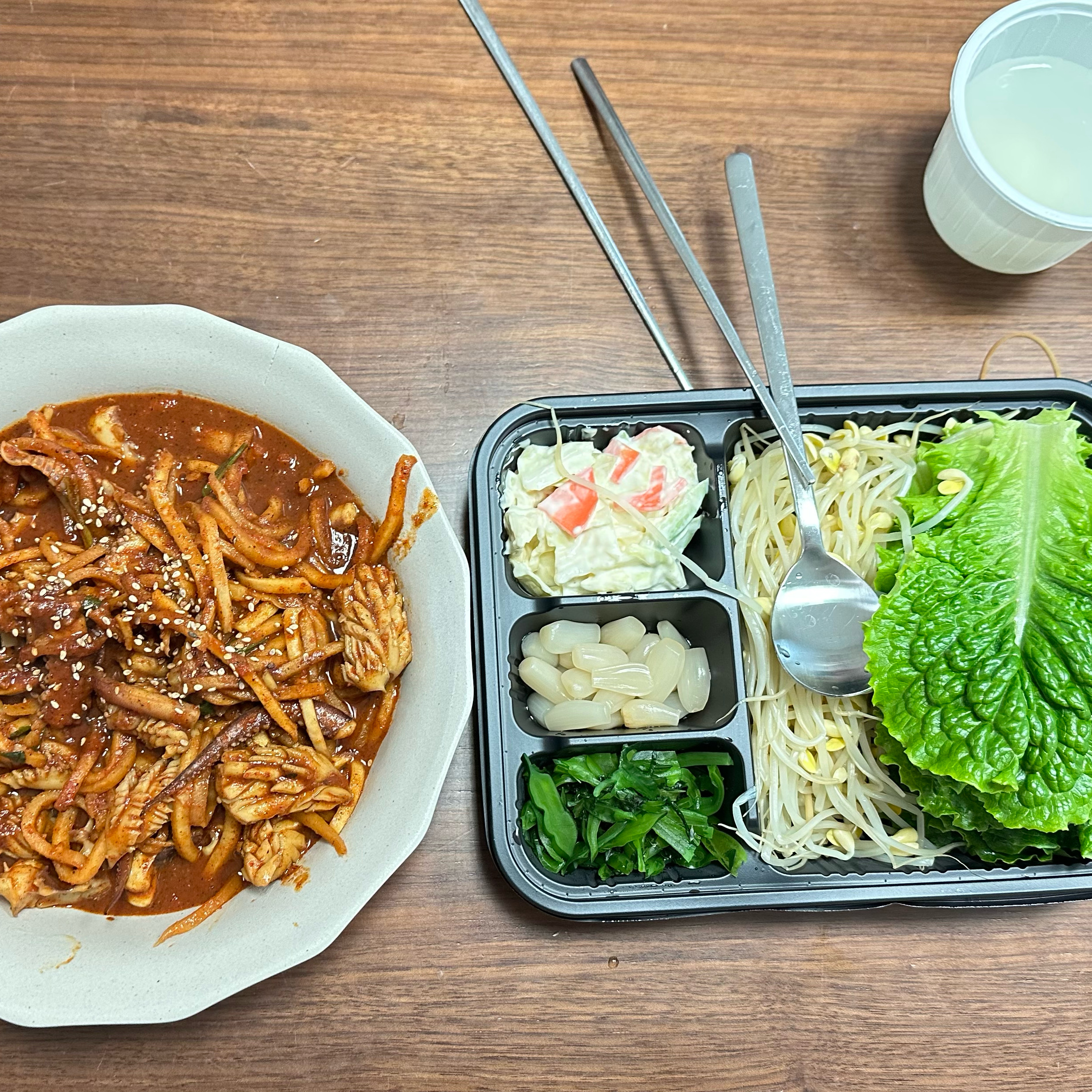 [을왕리 맛집 을왕리오징어보쌈] 직접 가본 로컬 리뷰