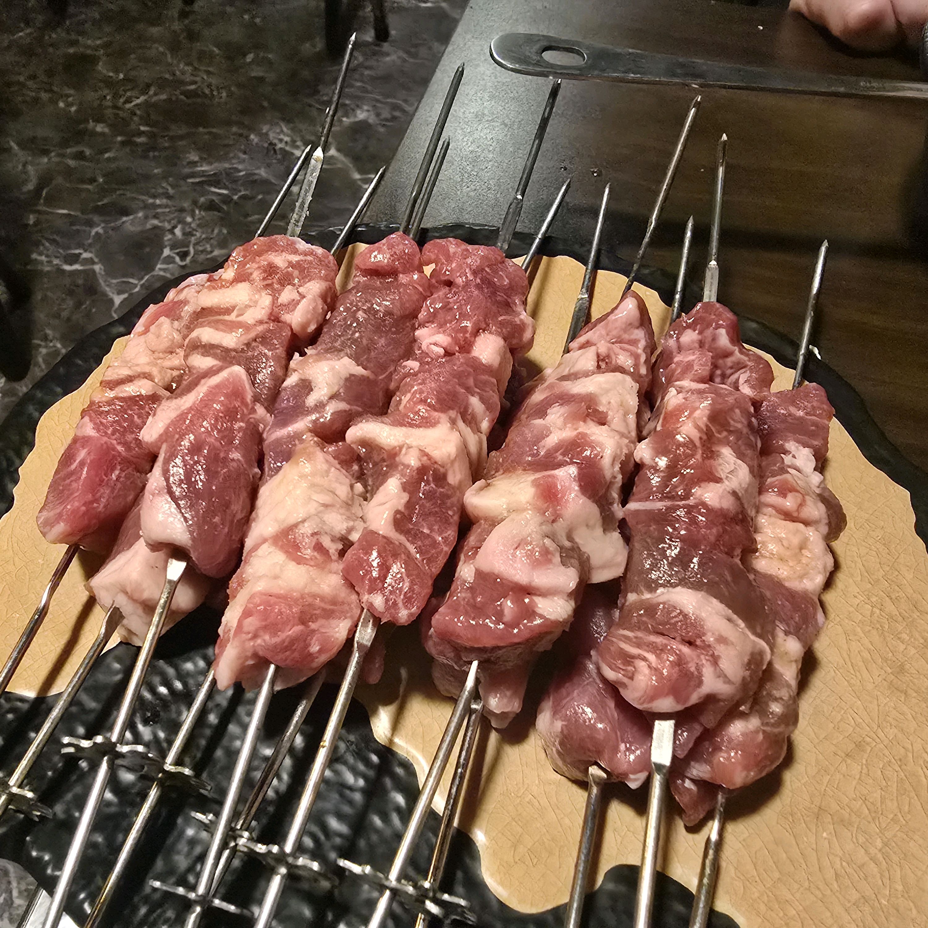 고기가 양도 푸짐하고 너무 맛있어요!!!! 강추입니다!!!! - 천호동 맛집 고양꼬치 천호점