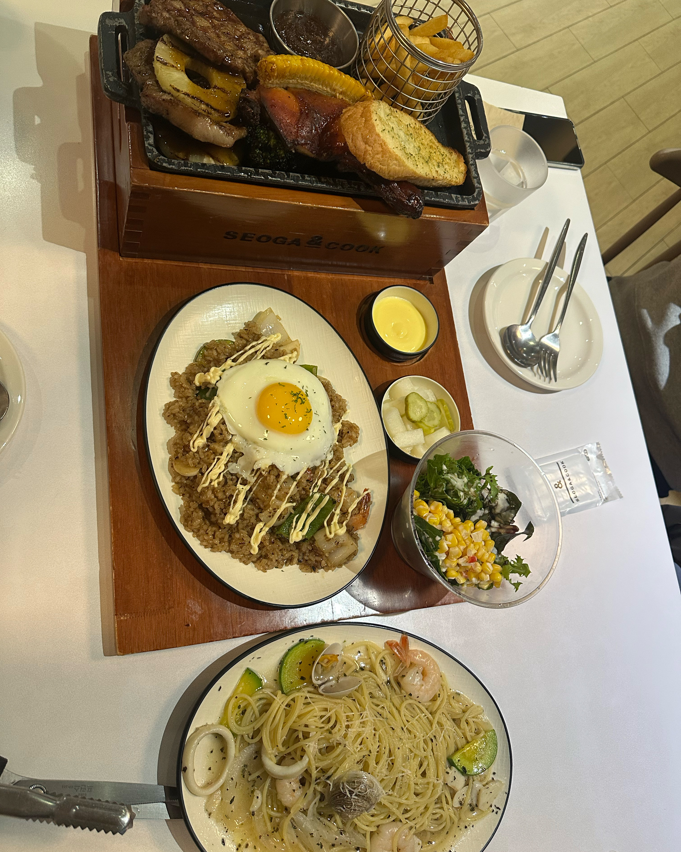 봉골레파스타 그냥그래요 - 불당동 맛집 서가앤쿡 천안펜타포트점