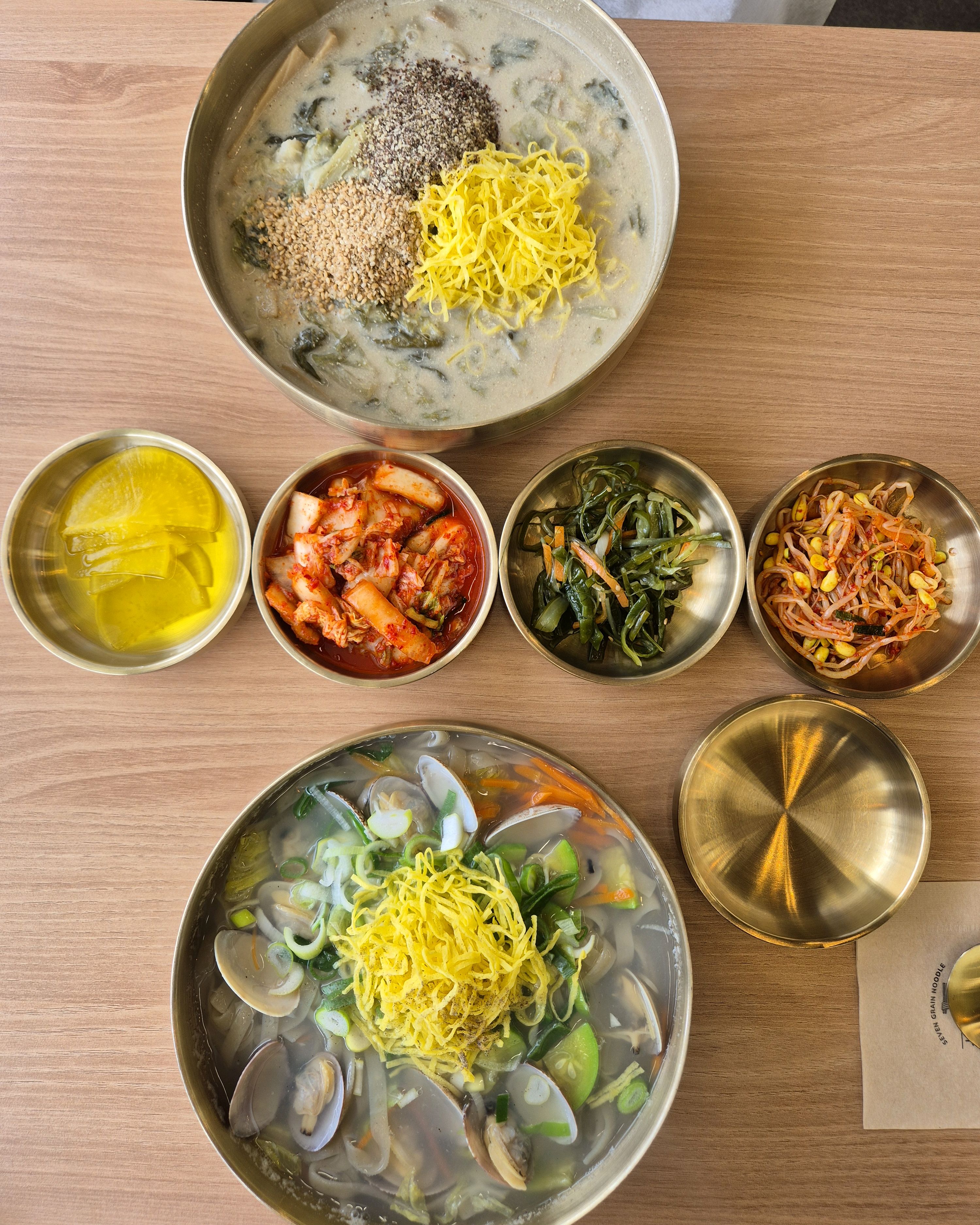 점심메뉴로 바지락칼국수 - 불당동 맛집 7곡제면소 천안불당점