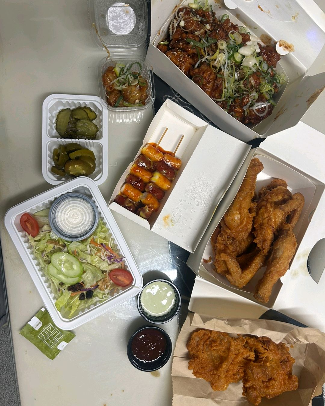 야식으로 먹으려고 주문했는데 - 권선동 맛집 수원왕갈비통닭 권선시장점