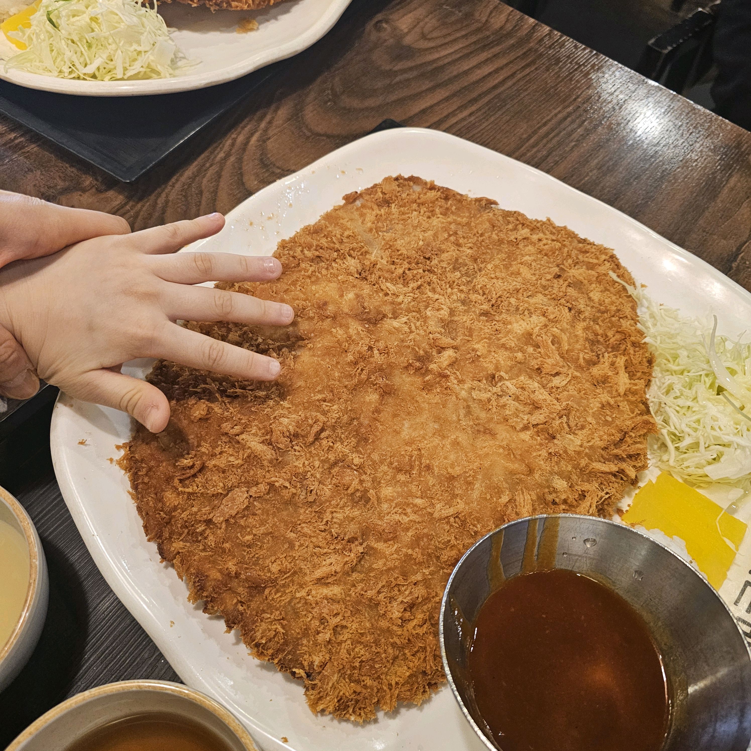 왕돈까스 아이들이 좋아해요~~~^^♡ - 대구 수성구 맛집 홍익돈까스 대구황금점