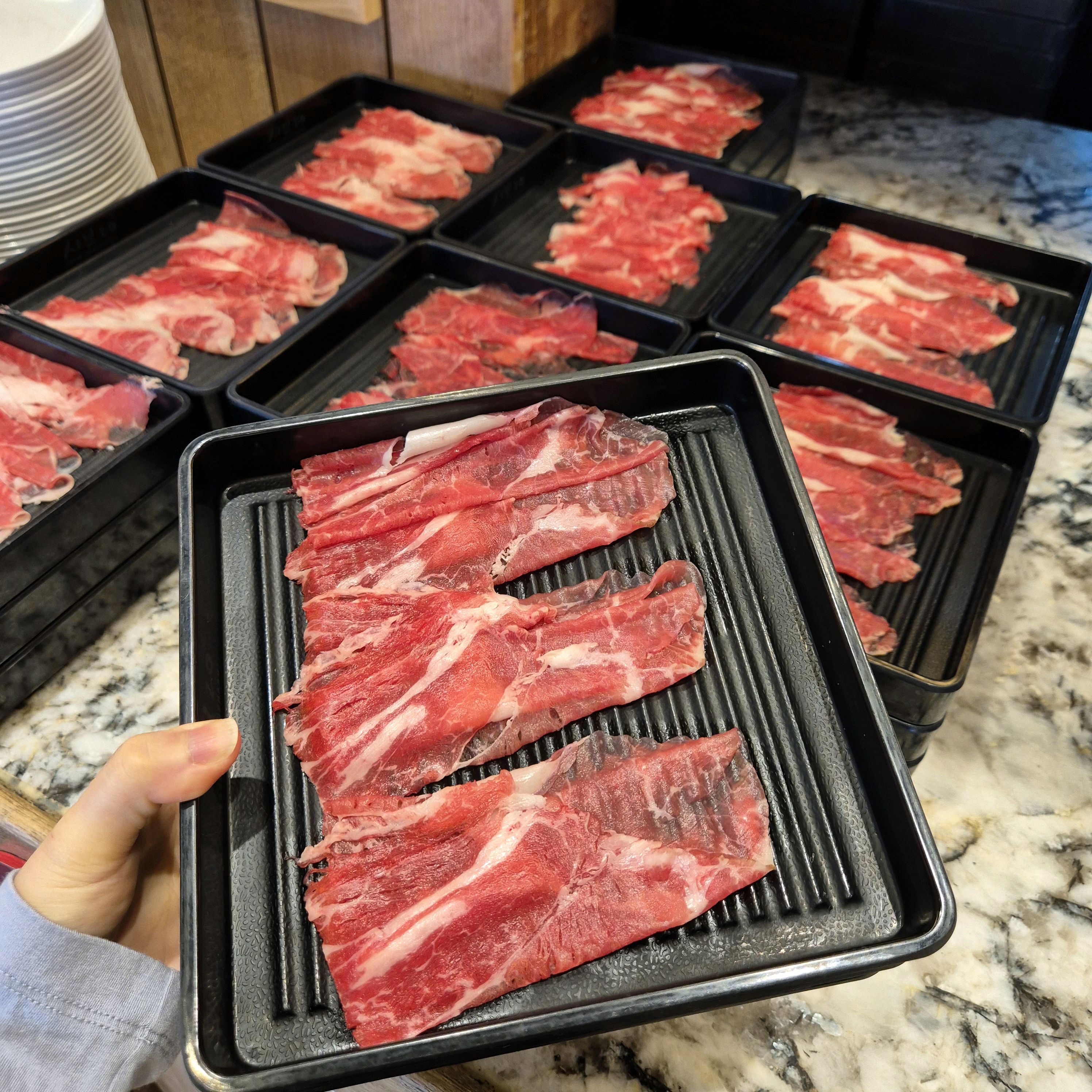 청결함이나 신선도가 확실히 타지점보다 경산점이 더 좋아요 - 경산 맛집 샤브20 경산점