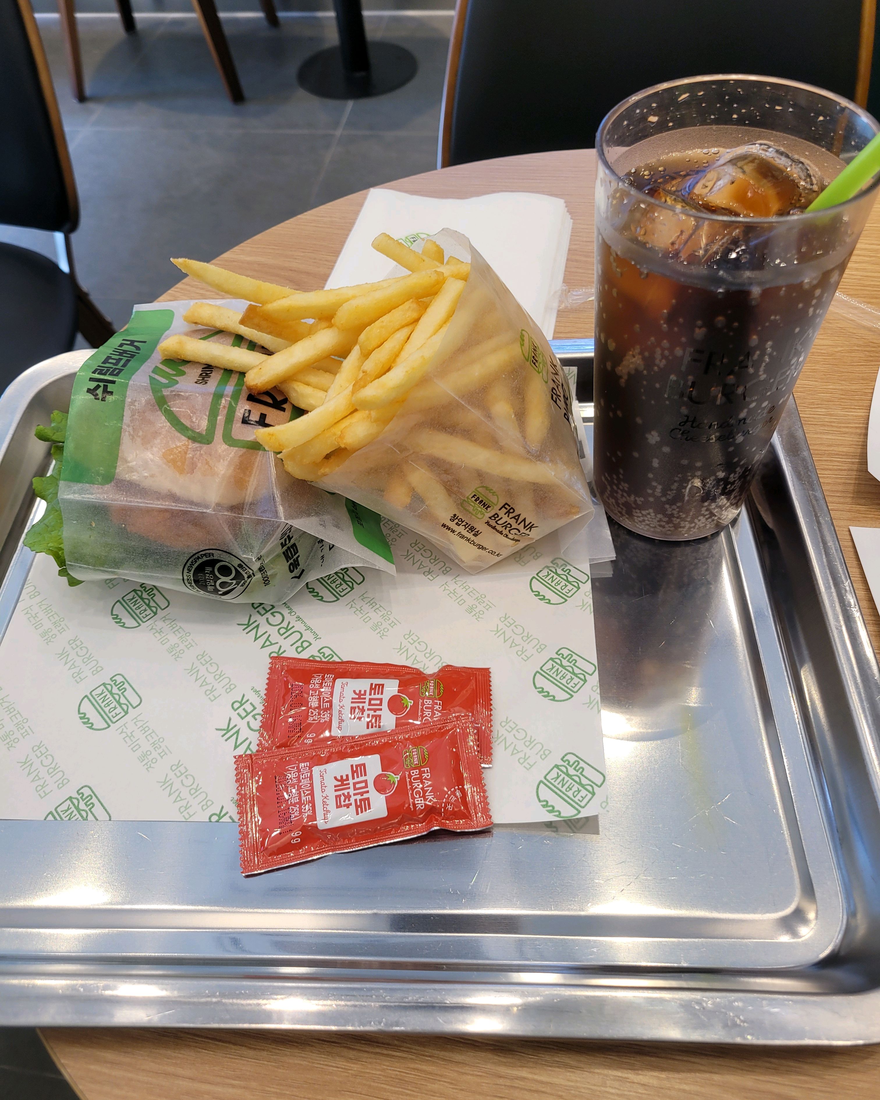 오리역 맛집 프랭크버거 분당오리역점 내돈내산 방문후기