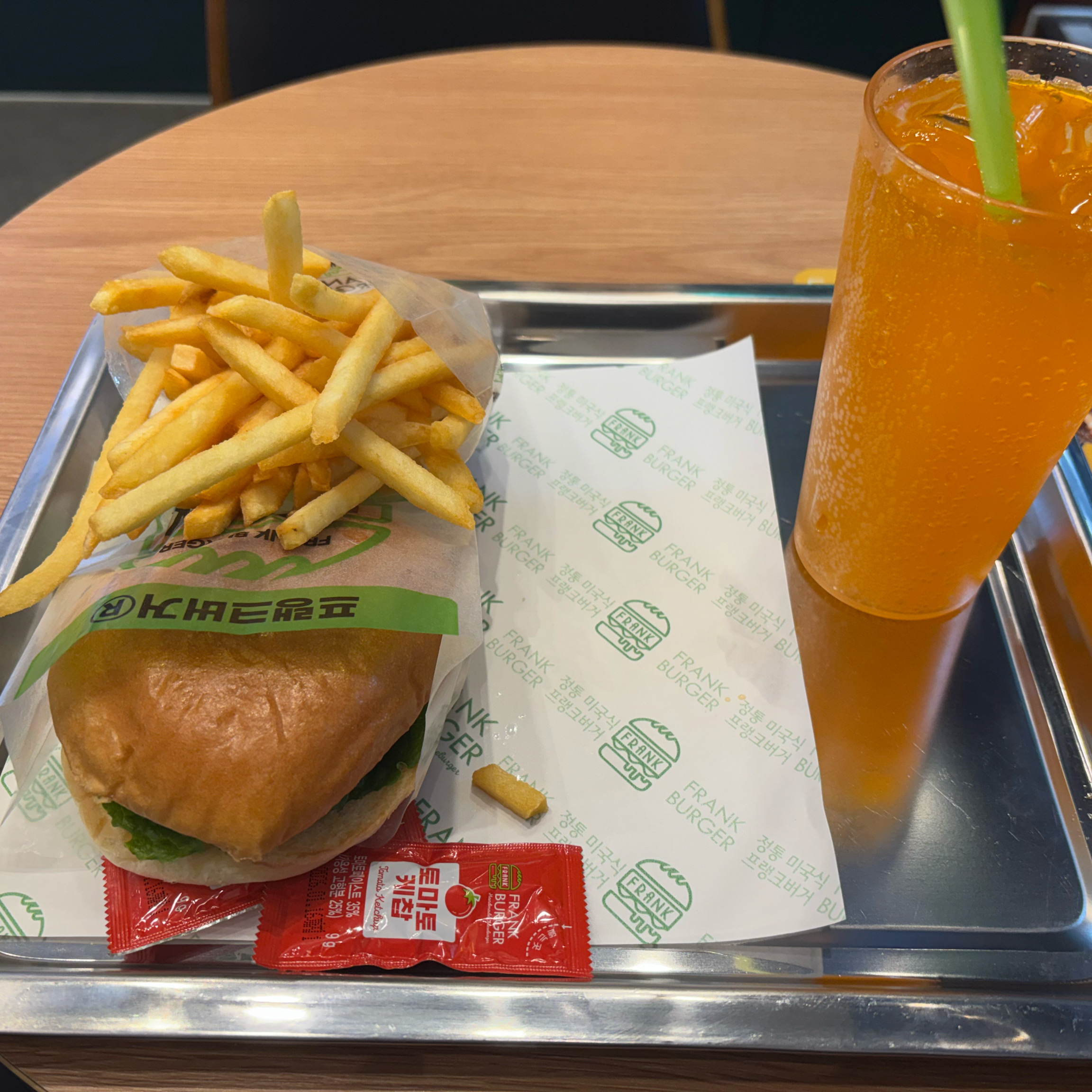 오리역 맛집 프랭크버거 분당오리역점 내돈내산 방문후기