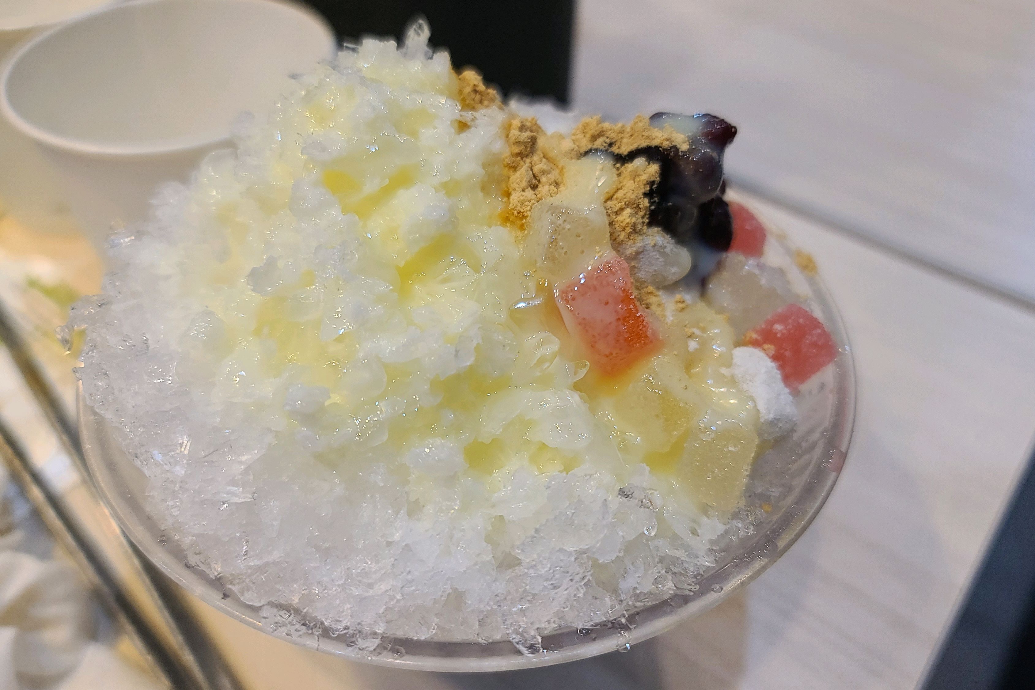 화력이 쎄서 좋아요~ 고기도 좋고 팥빙수 두번이나 먹었어요 - 하늘도시 맛집 명륜진사갈비 영종하늘도시점