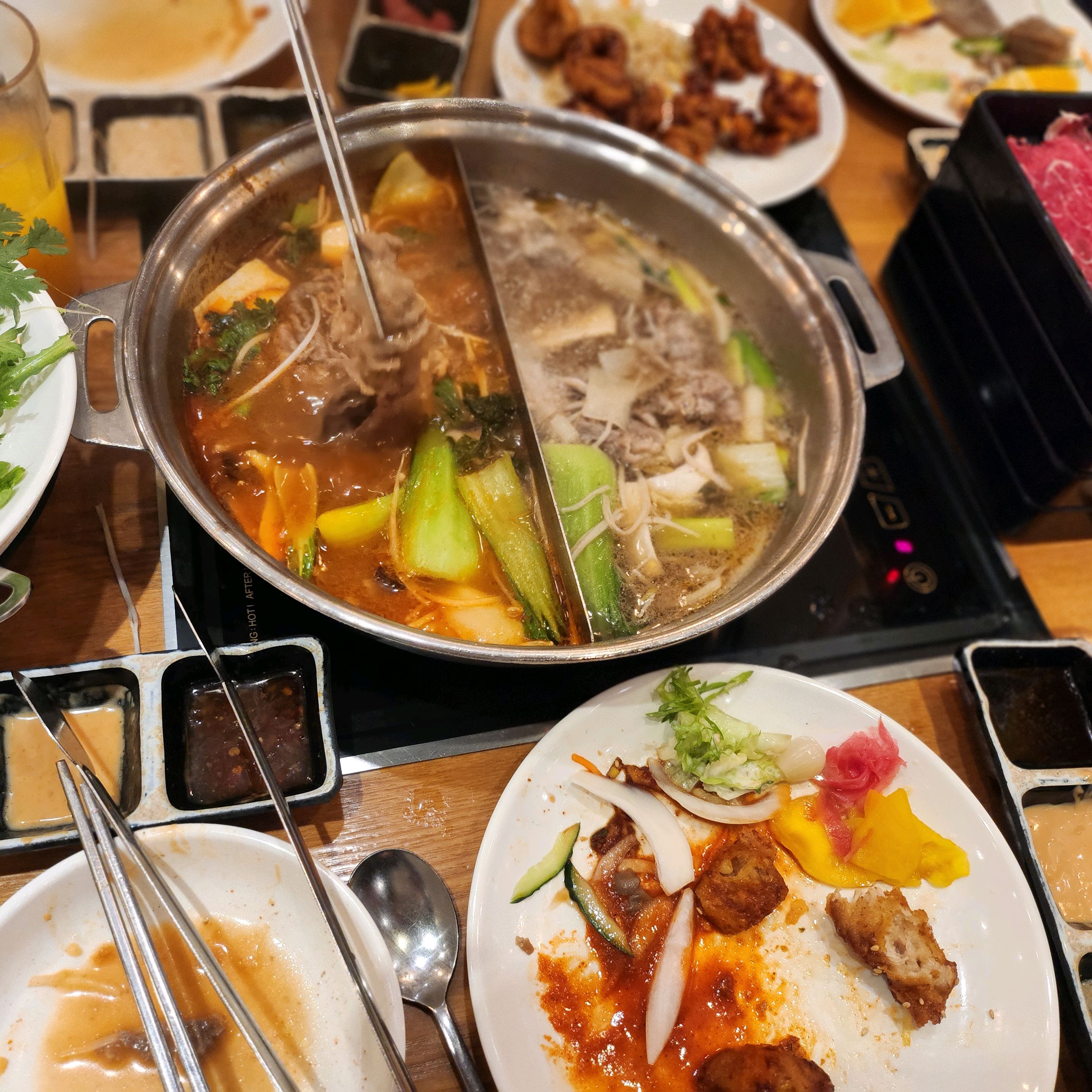 항상 사람이 많아서 정신 없지만 가성비 좋은 맛집입니다. - 양산 북정 맛집 샤브20 양산북정점