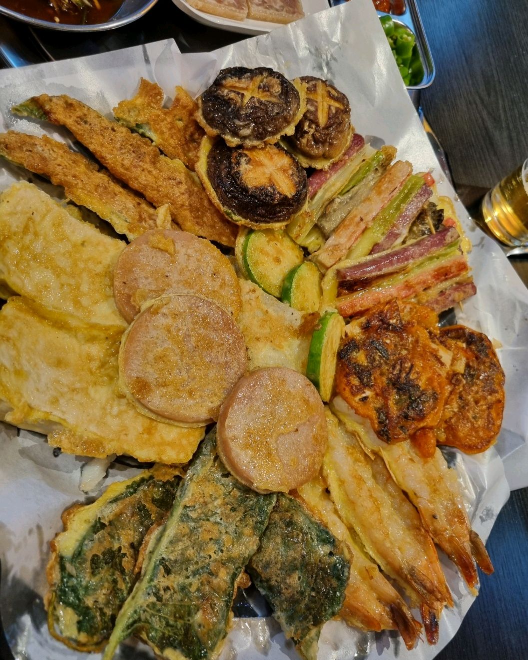모듬전 최고네요!!! - 천호동 맛집 천호전집