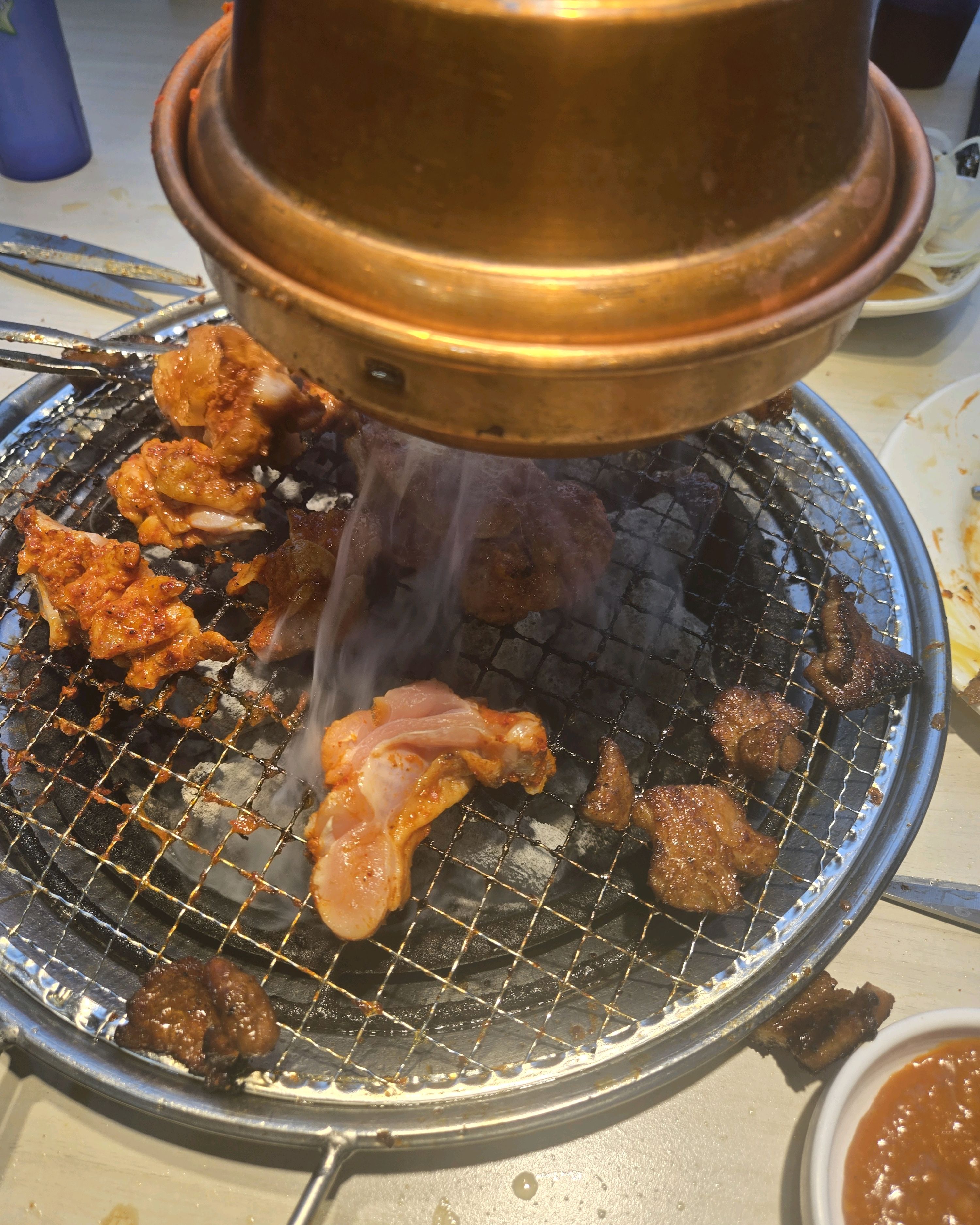 아들과 신랑이 좋아해서 자주 옵니다 고기가 맛나고 치킨 사이드 메뉴도 다양해서 강추합니다 - 인천 송도 맛집 명륜진사갈비 인천송도점