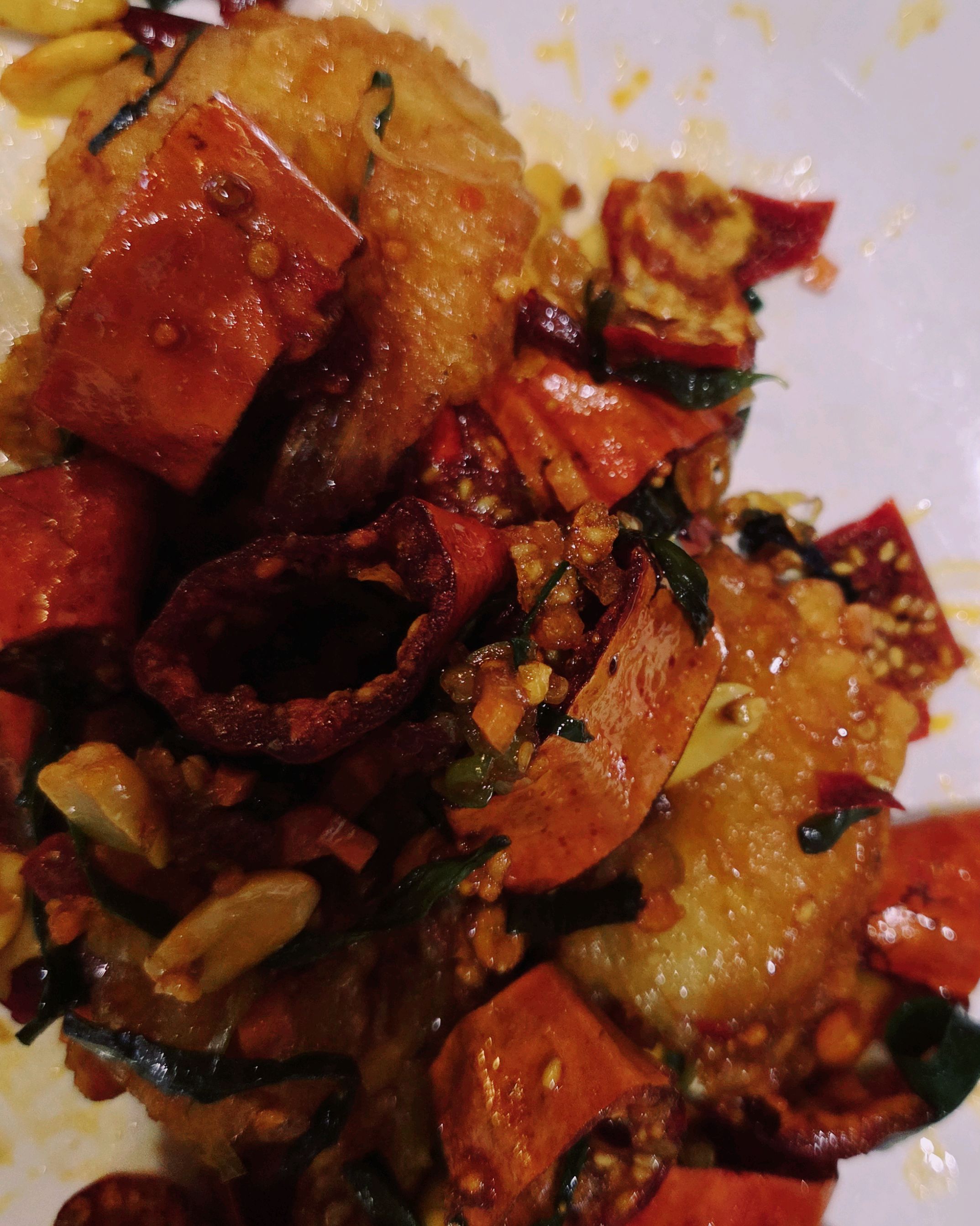 바사삭 고추 깐풍새우 - 구월동 맛집 샤오만